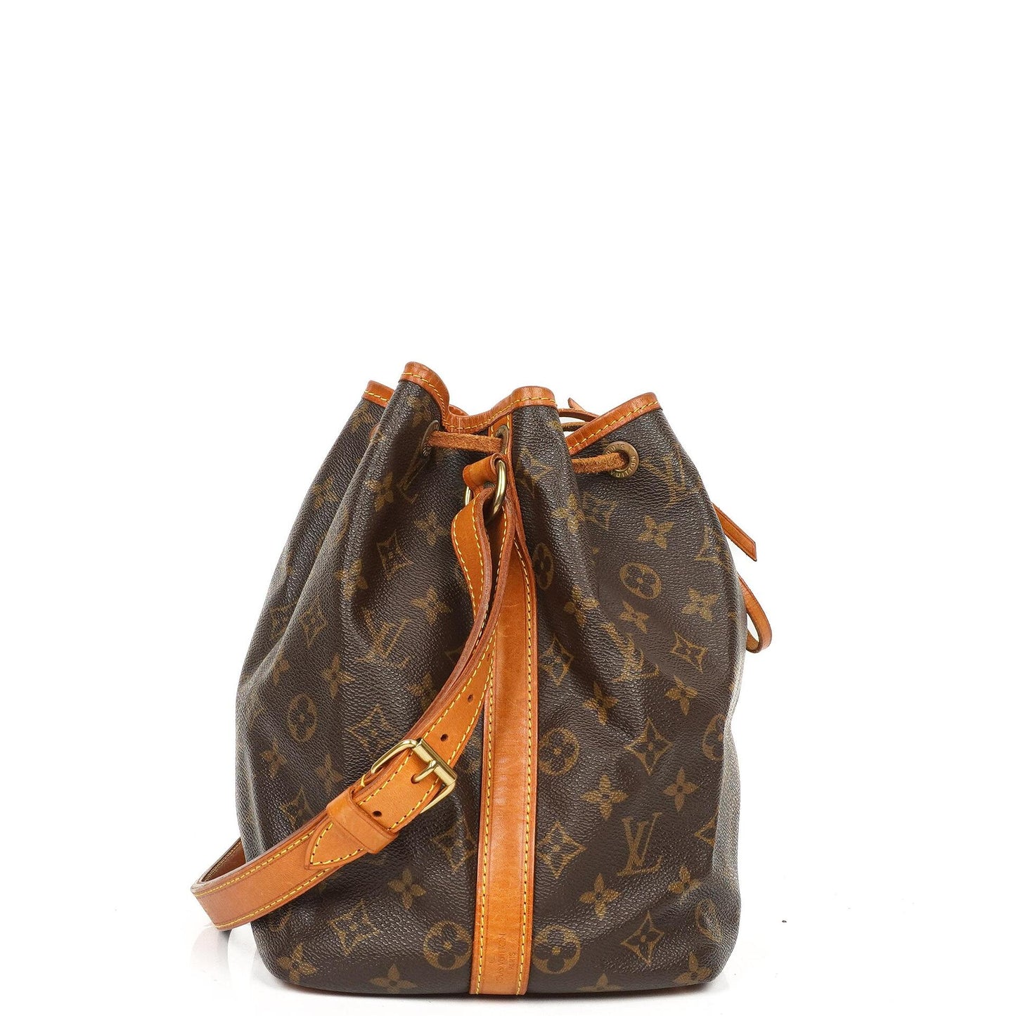 Louis Vuitton Petit Noe Monogram Canvas Shoulder Bag
