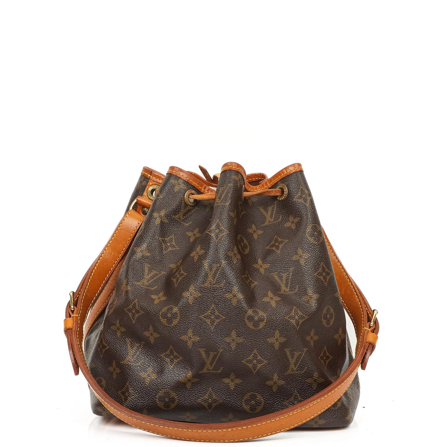 Louis Vuitton Petit Noe Monogram Canvas Shoulder Bag