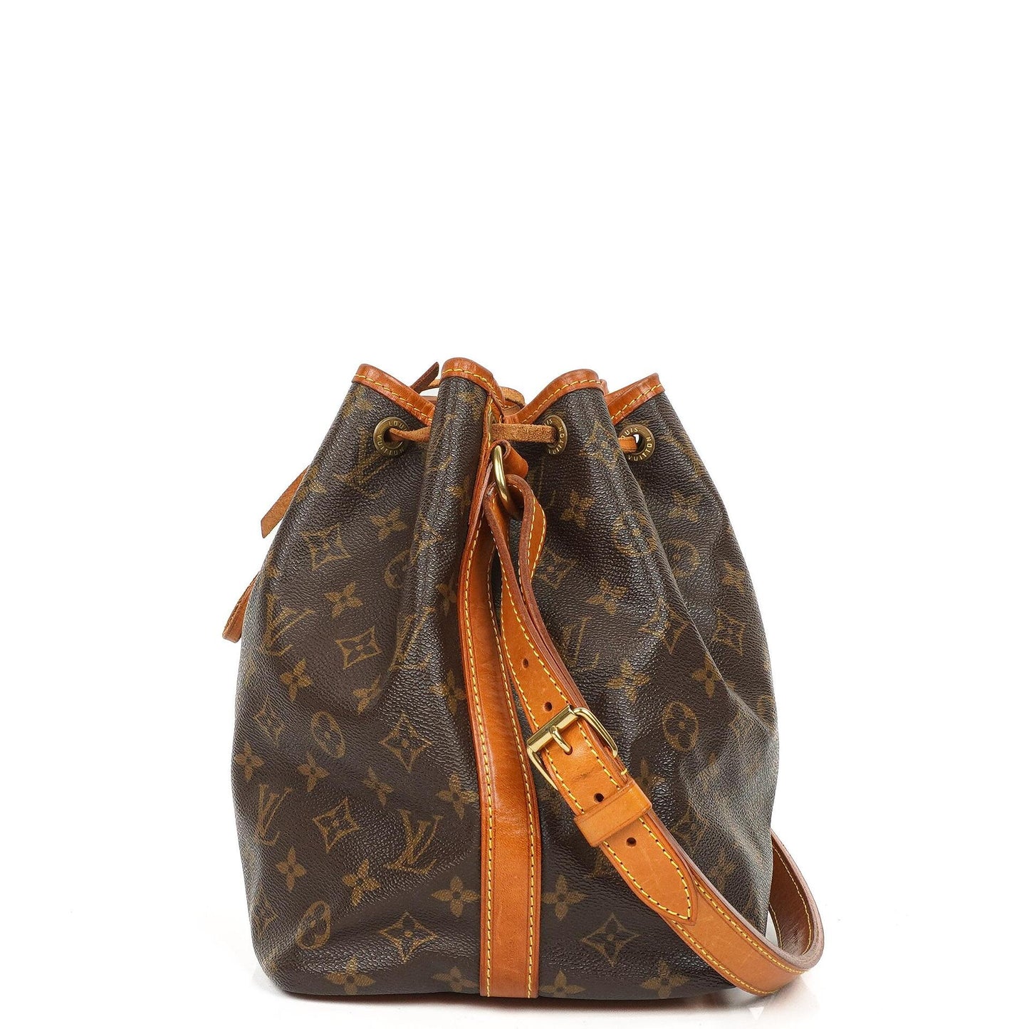 Louis Vuitton Petit Noe Monogram Canvas Shoulder Bag