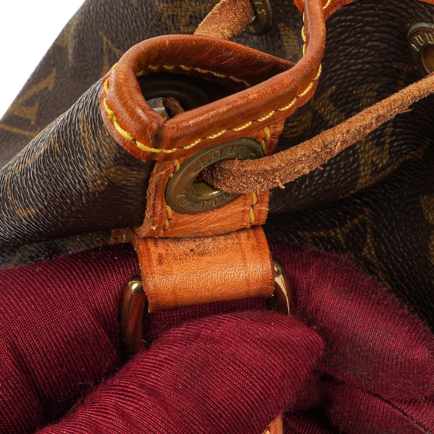 Louis Vuitton Petit Noe Monogram Canvas Shoulder Bag