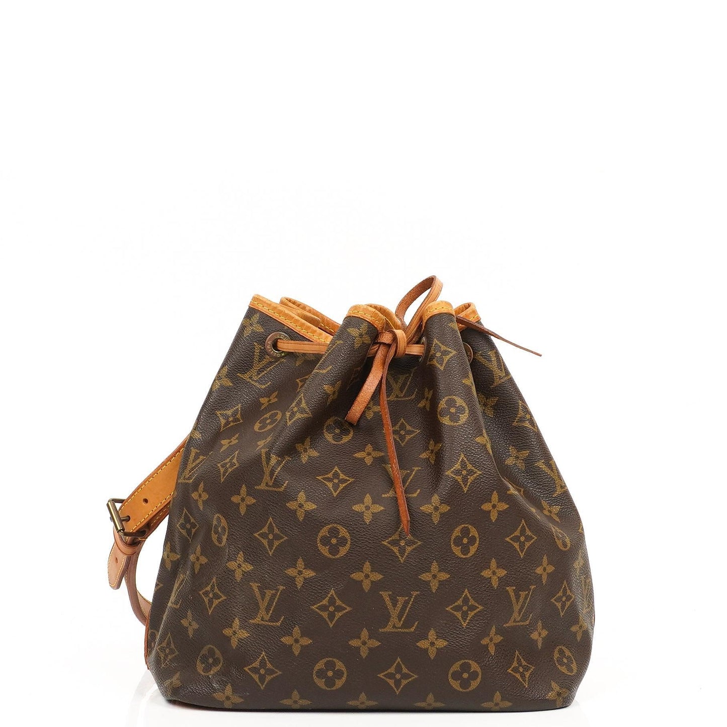 Louis Vuitton Petit Noe Monogram Canvas Shoulder Bag