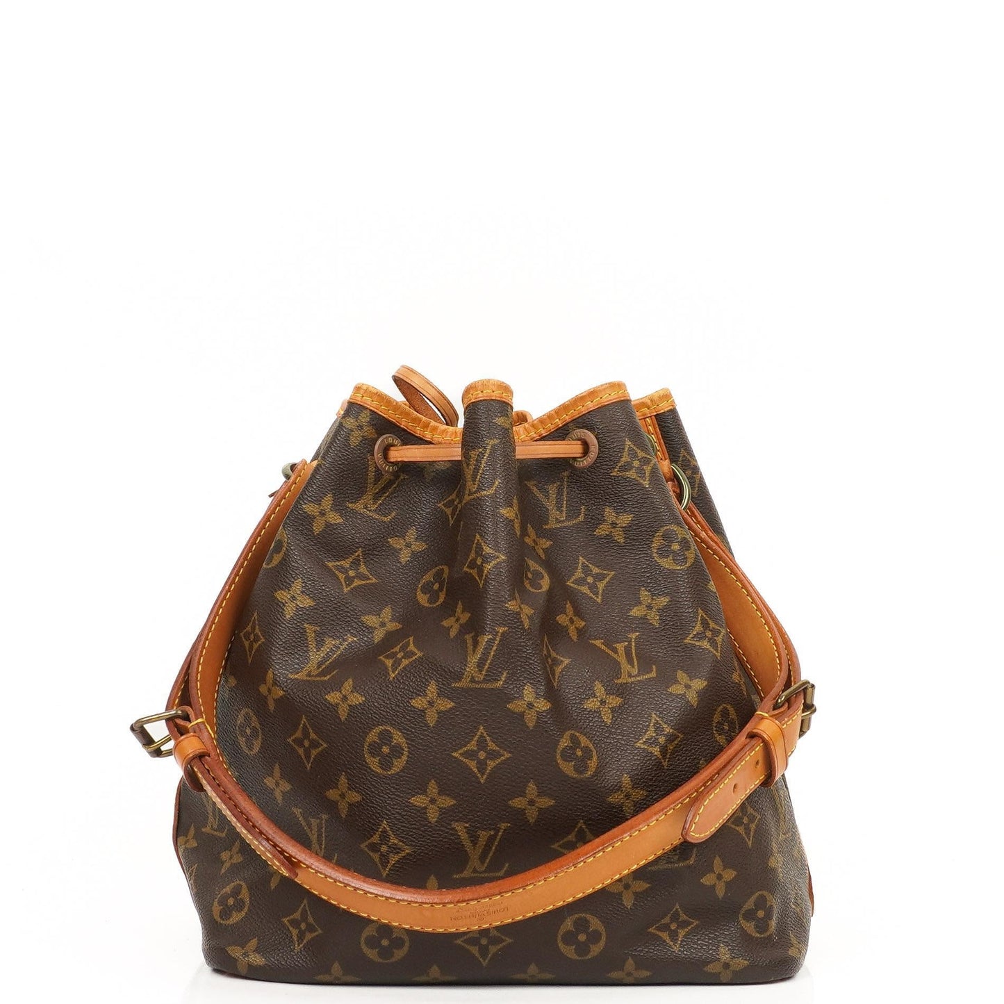 Louis Vuitton Petit Noe Monogram Canvas Shoulder Bag