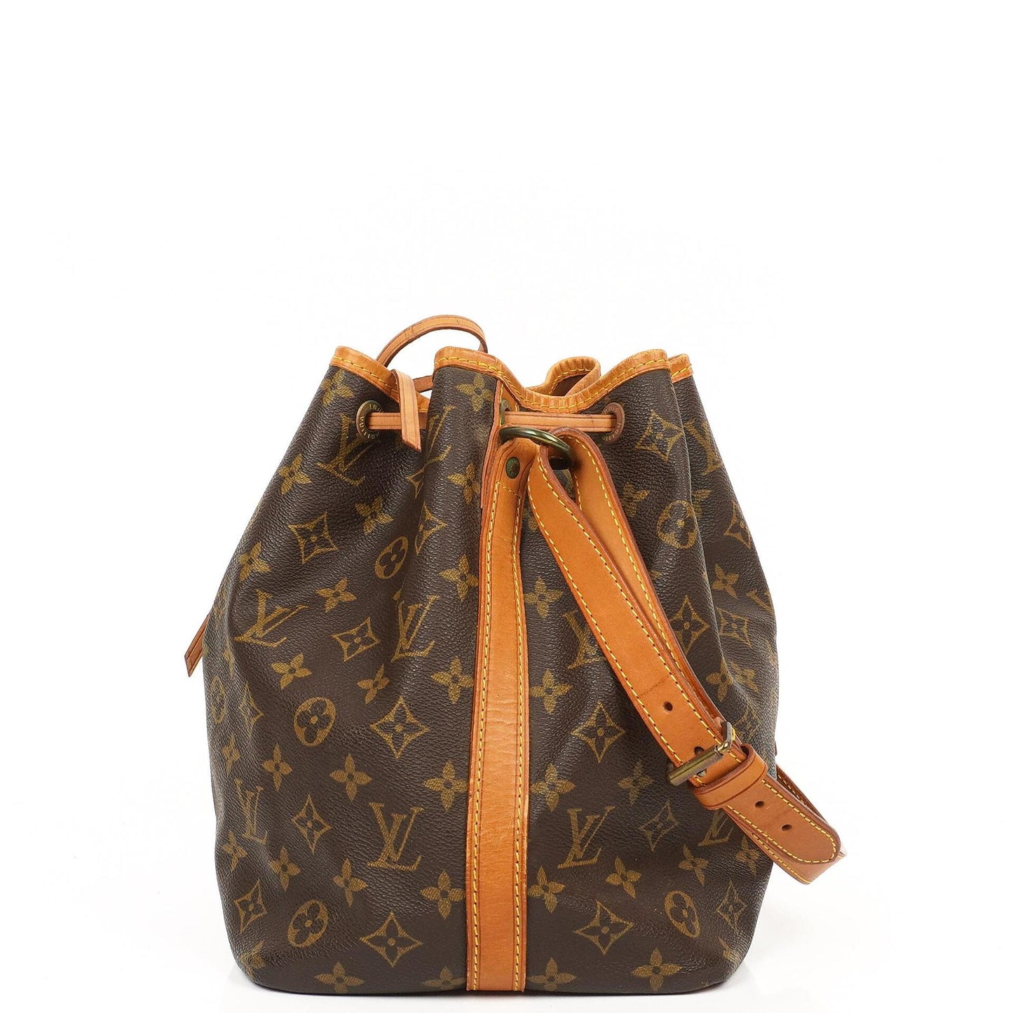 Louis Vuitton Petit Noe Monogram Canvas Shoulder Bag
