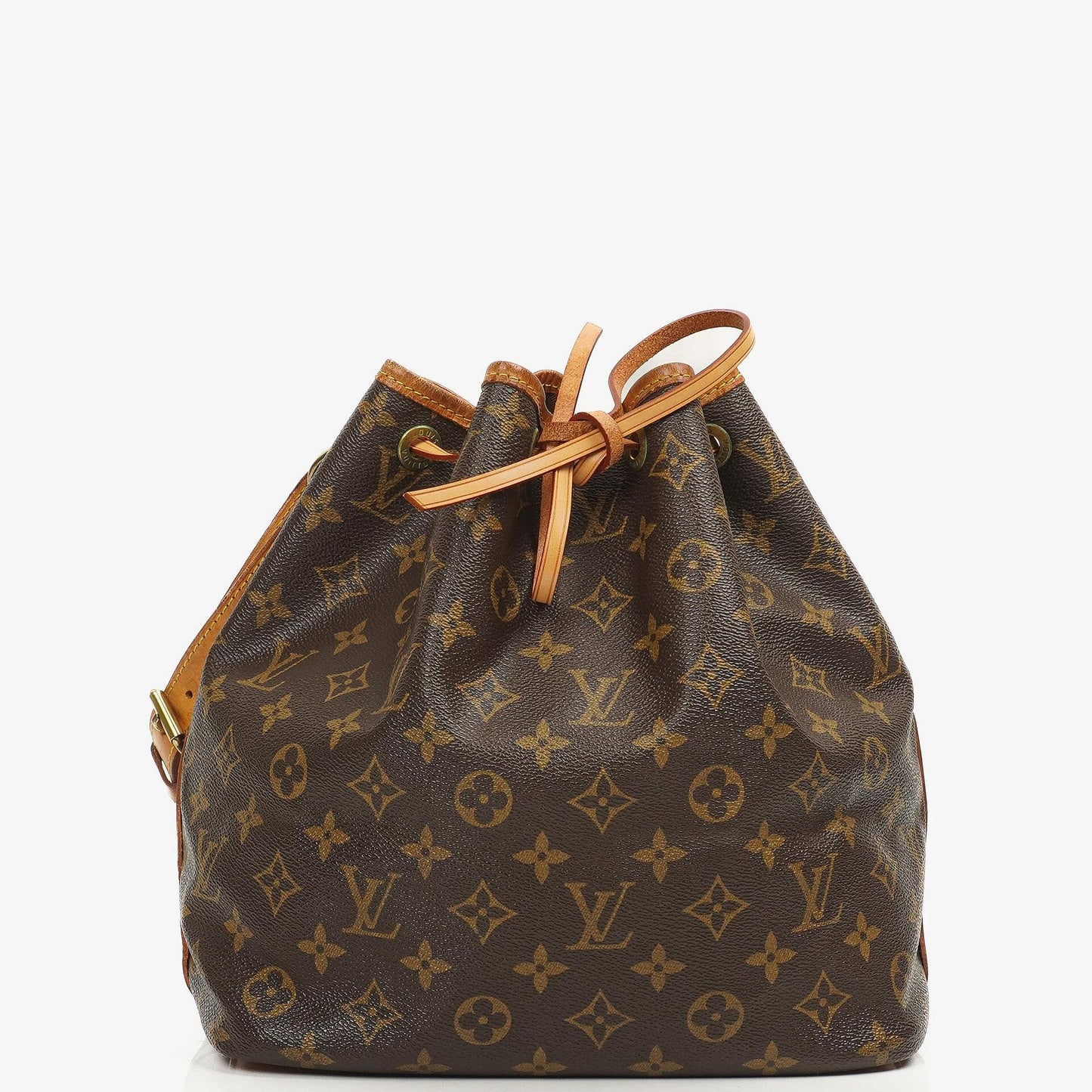 Louis Vuitton Petit Noe Monogram Canvas Shoulder Bag