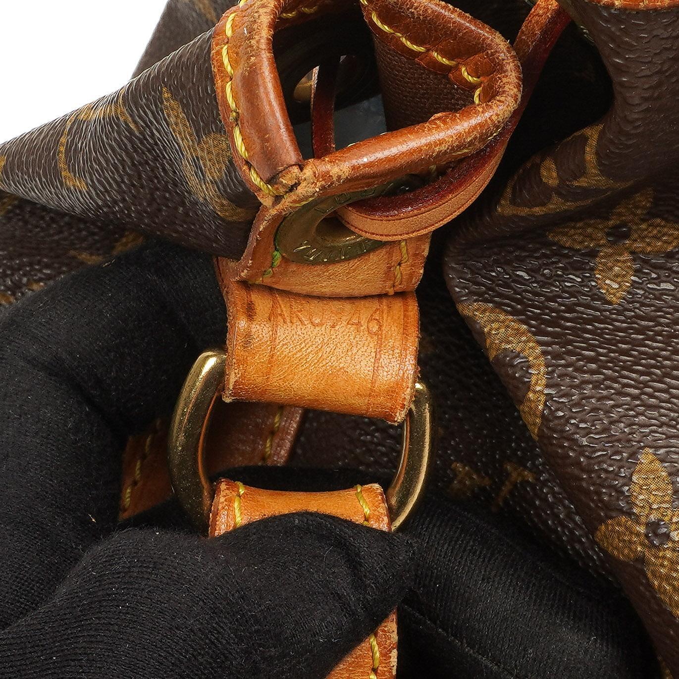Louis Vuitton Petit Noe Monogram Canvas Shoulder Bag