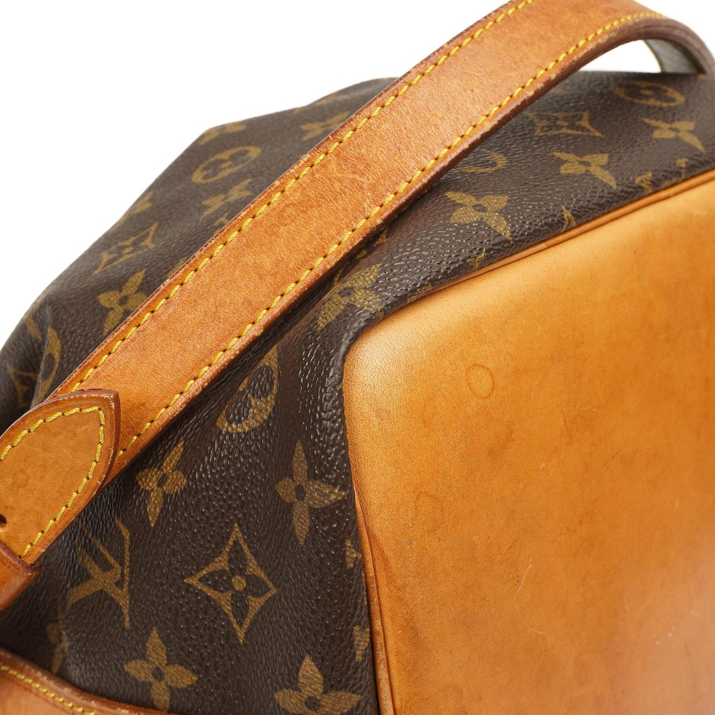 Louis Vuitton Petit Noe Monogram Canvas Shoulder Bag