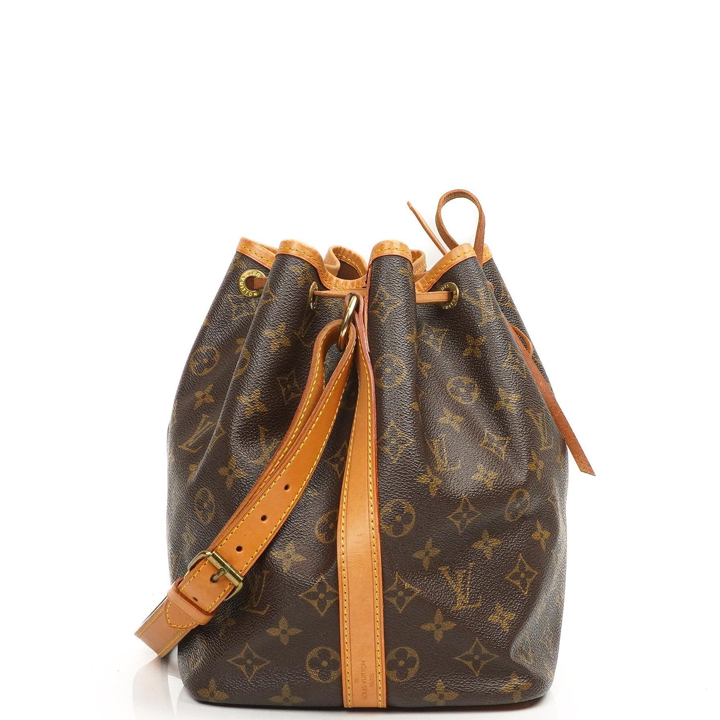 Louis Vuitton Petit Noe Monogram Canvas Shoulder Bag