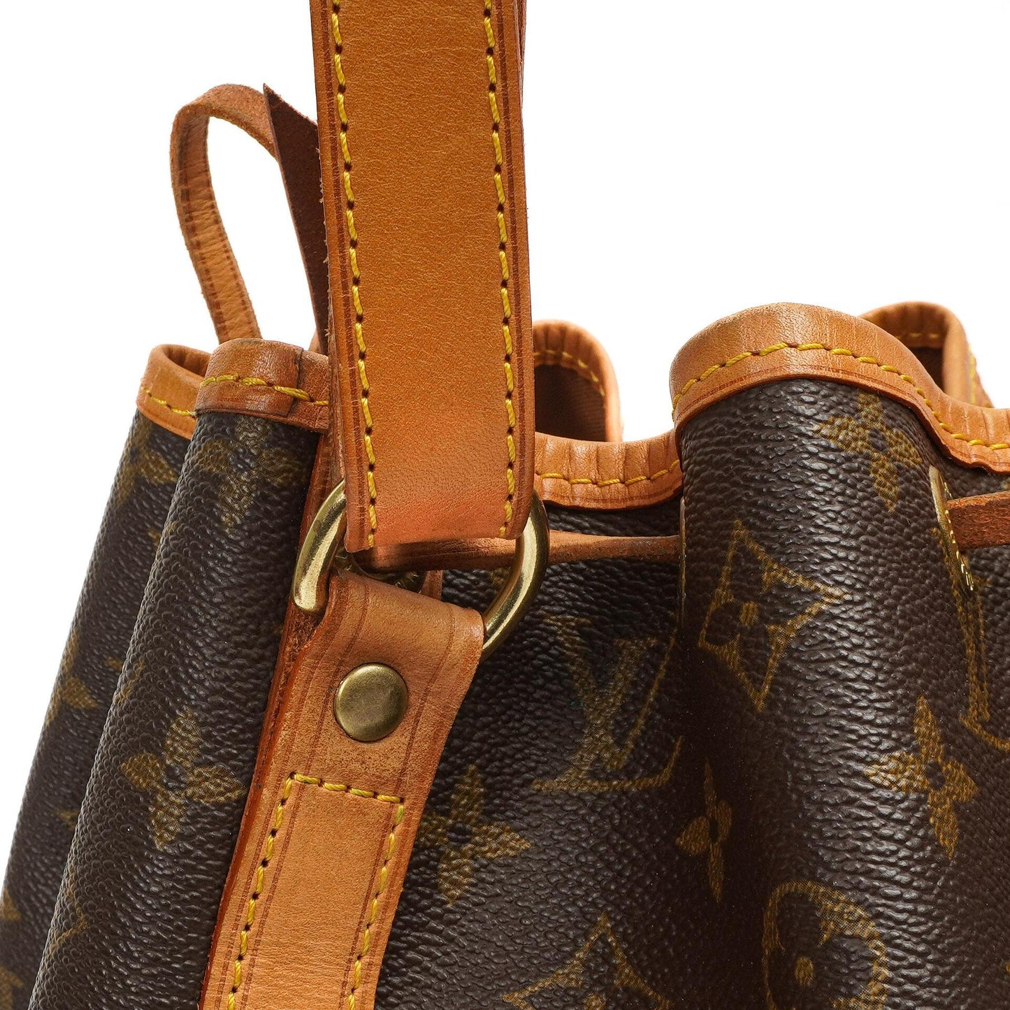Louis Vuitton Petit Noe Monogram Canvas Shoulder Bag