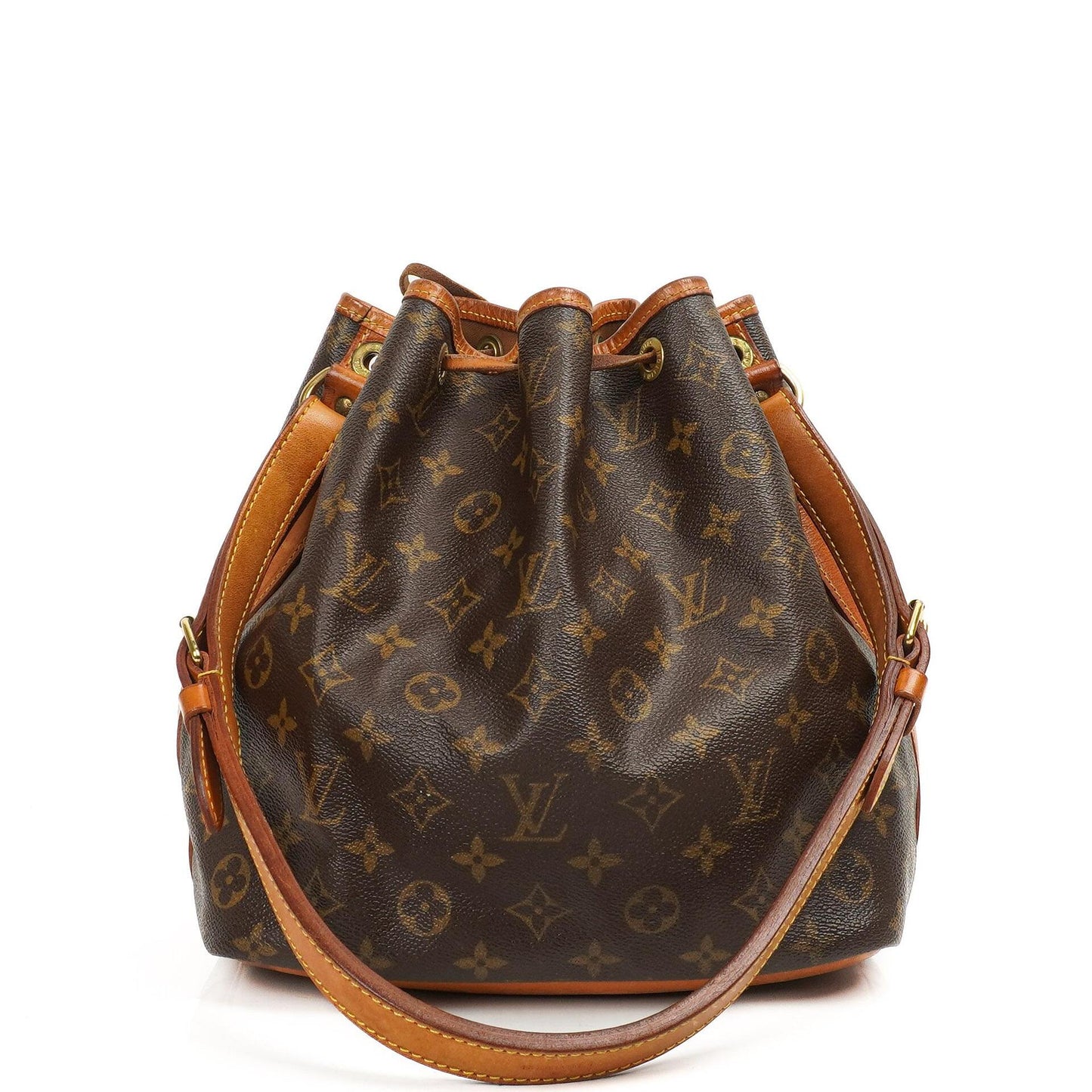 Louis Vuitton Petit Noe Monogram Canvas Shoulder Bag