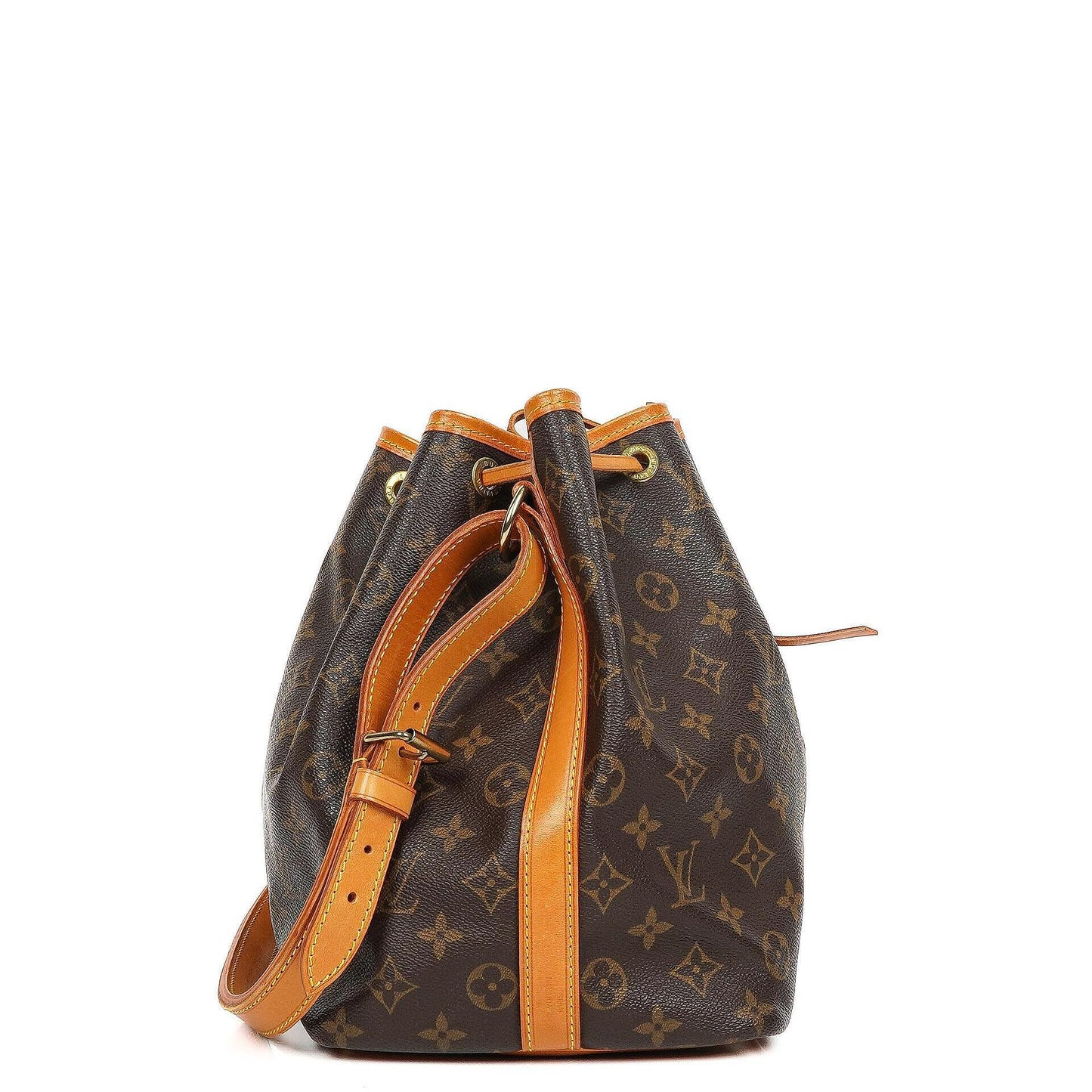 Louis Vuitton Petit Noe Monogram Canvas Shoulder Bag