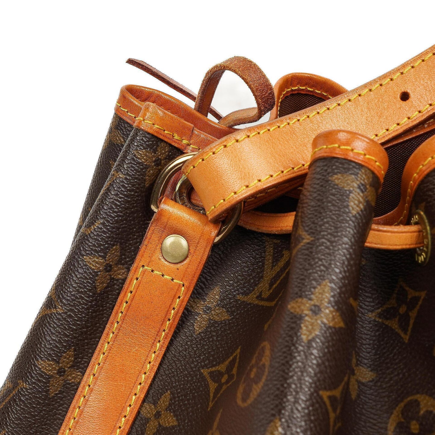 Louis Vuitton Petit Noe Monogram Canvas Shoulder Bag