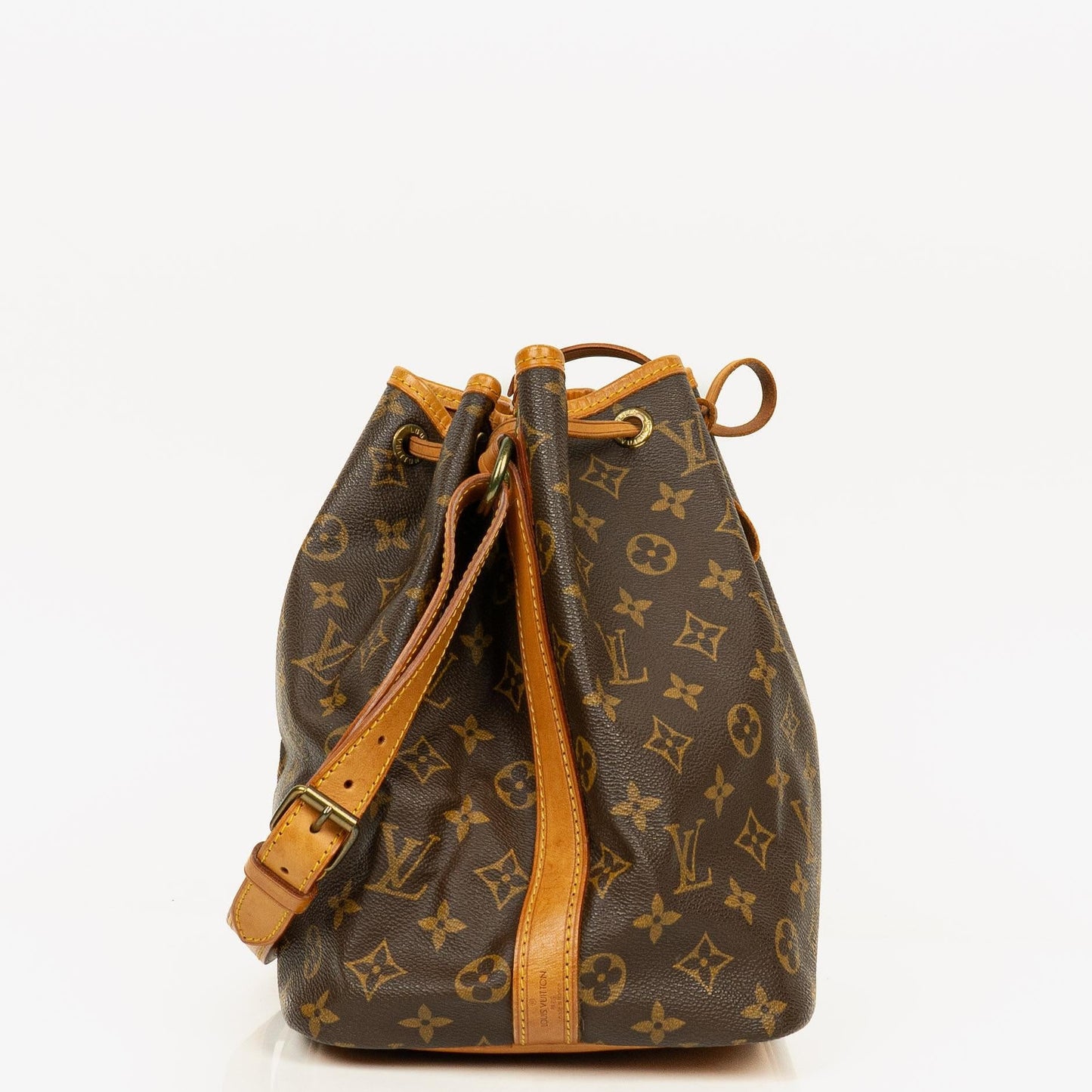 Louis Vuitton Petit Noe Monogram Canvas Shoulder Bag