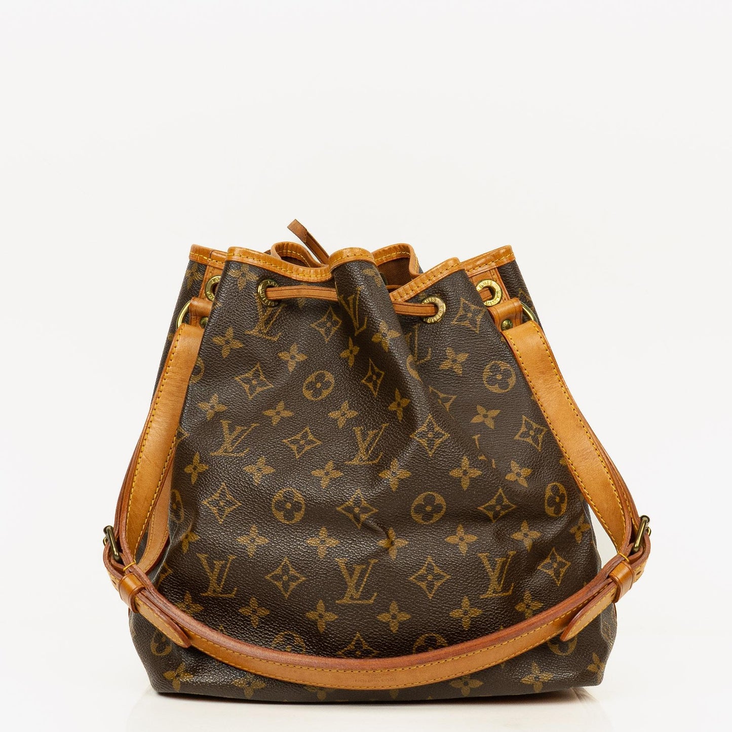 Louis Vuitton Petit Noe Monogram Canvas Shoulder Bag