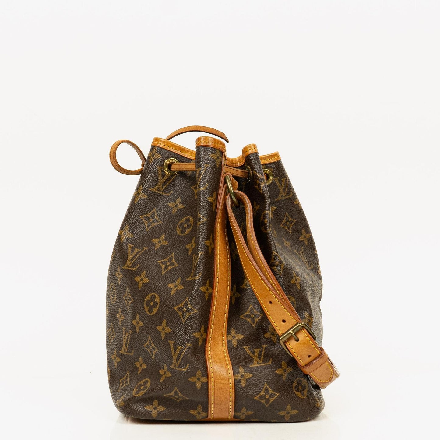 Louis Vuitton Petit Noe Monogram Canvas Shoulder Bag