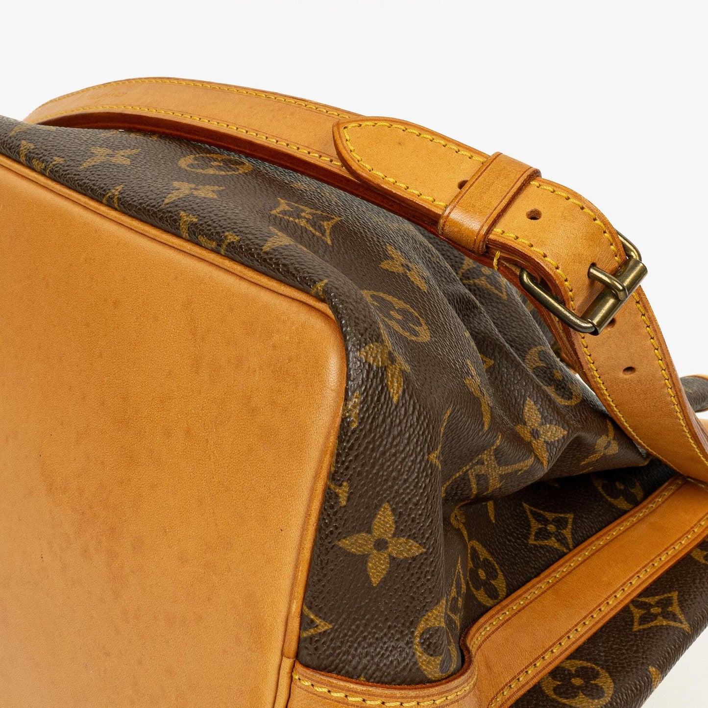 Louis Vuitton Petit Noe Monogram Canvas Shoulder Bag