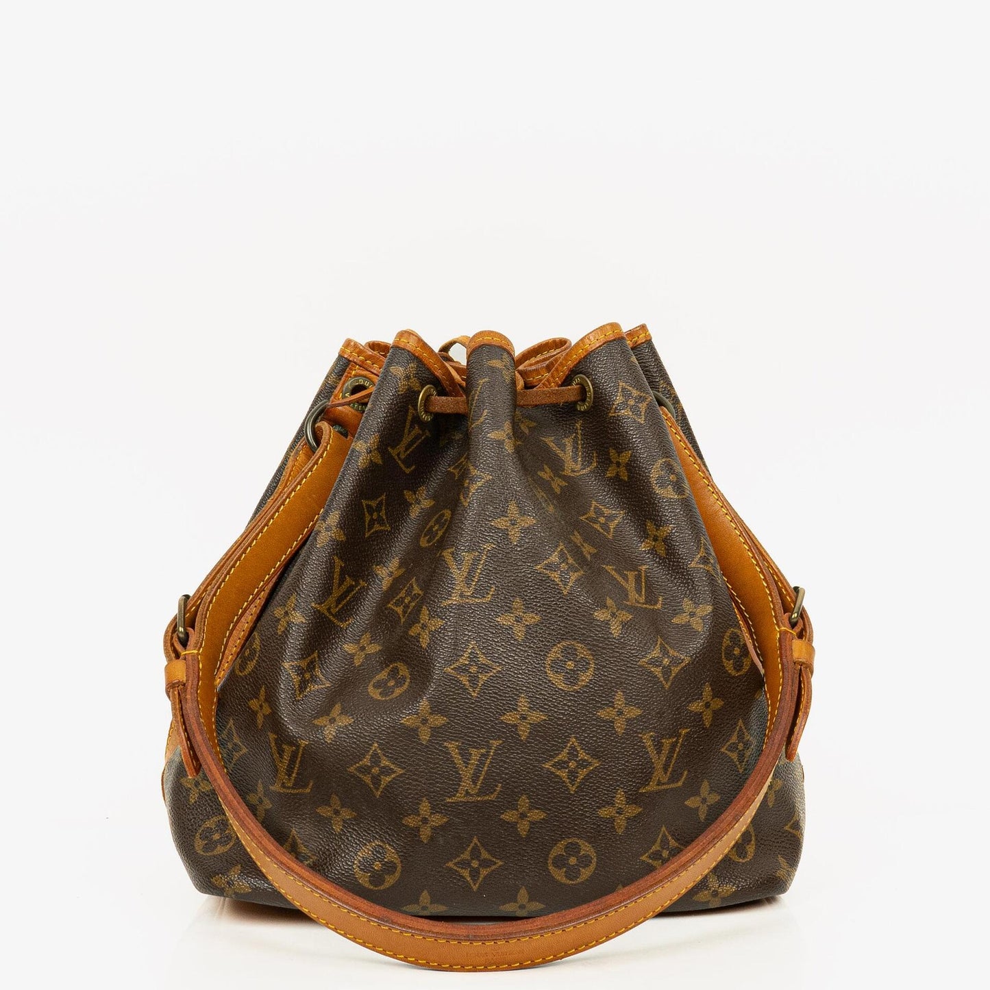 Louis Vuitton Petit Noe Monogram Canvas Shoulder Bag