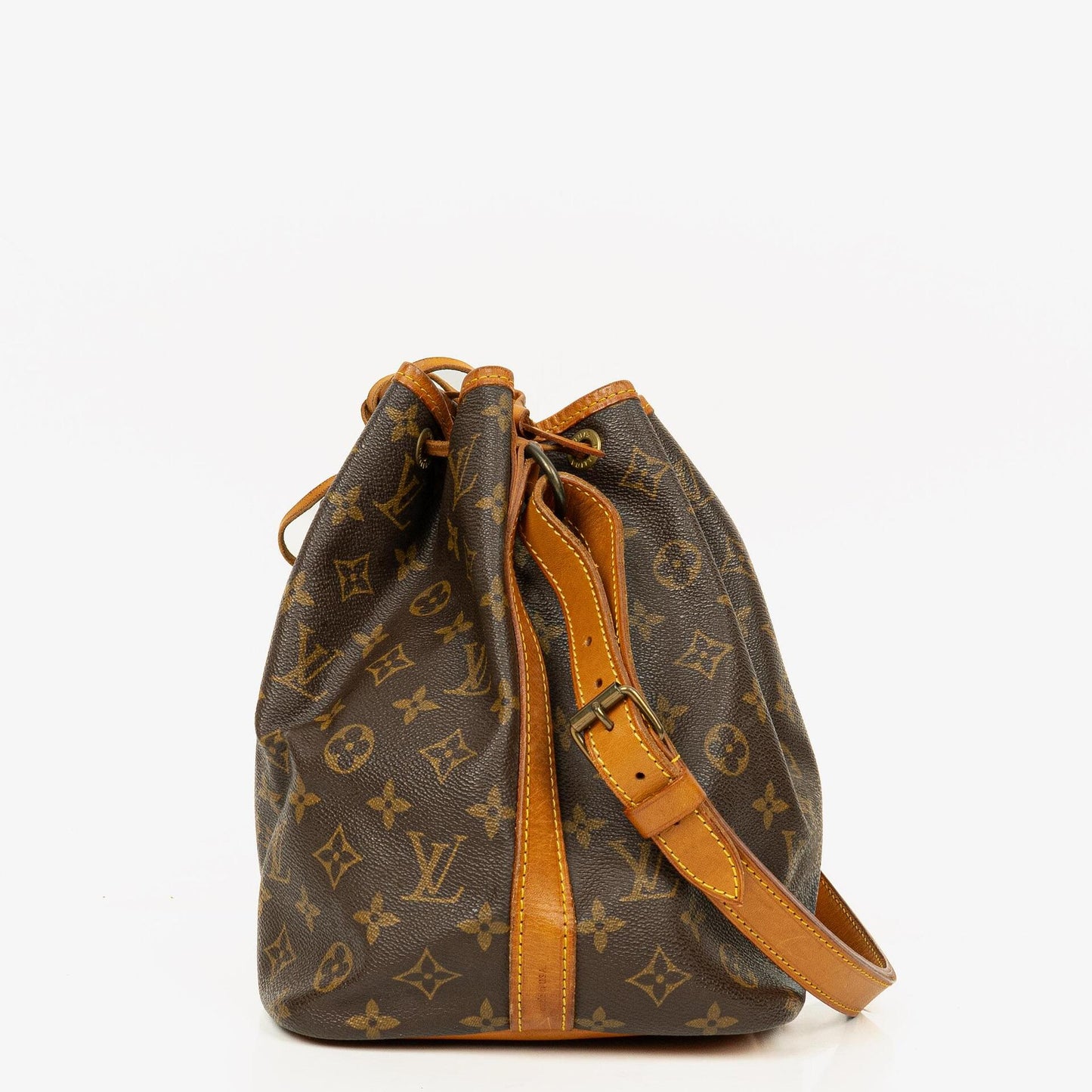 Louis Vuitton Petit Noe Monogram Canvas Shoulder Bag