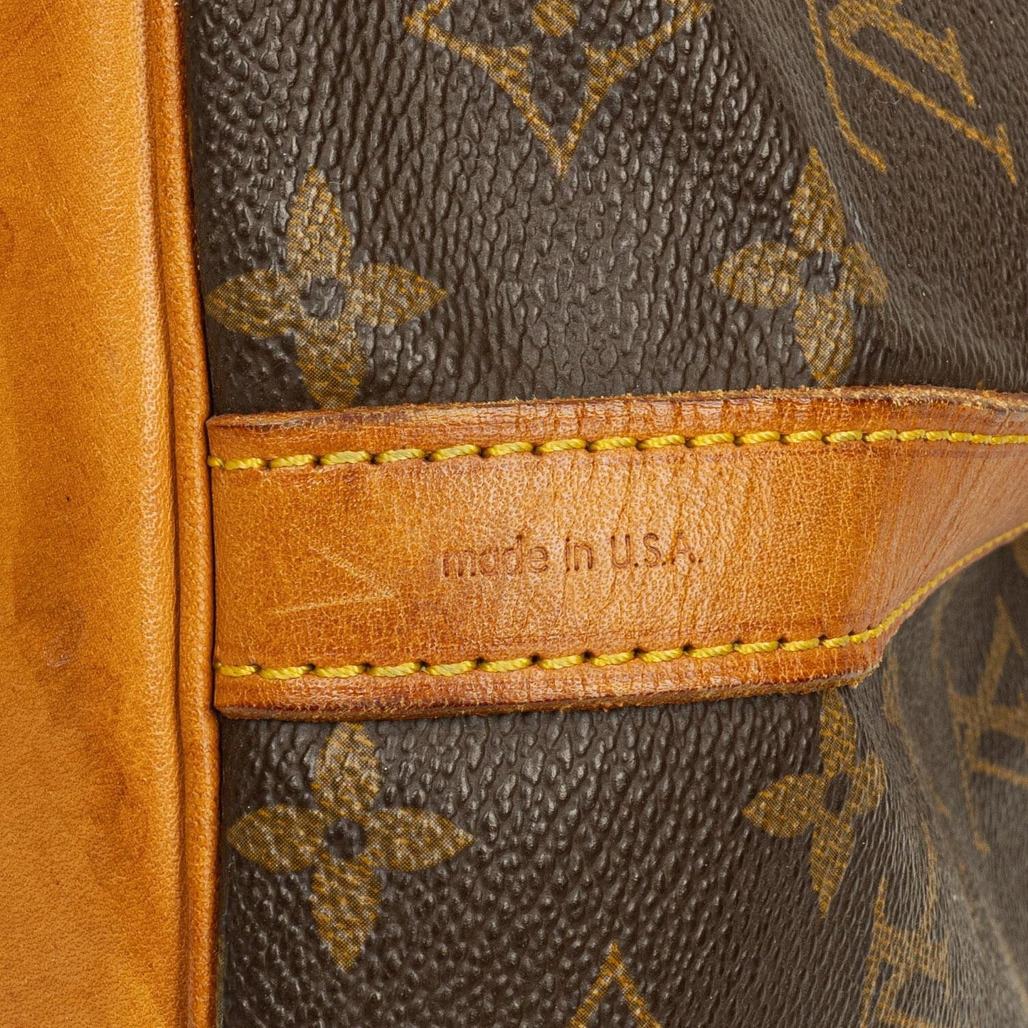 Louis Vuitton Petit Noe Monogram Canvas Shoulder Bag