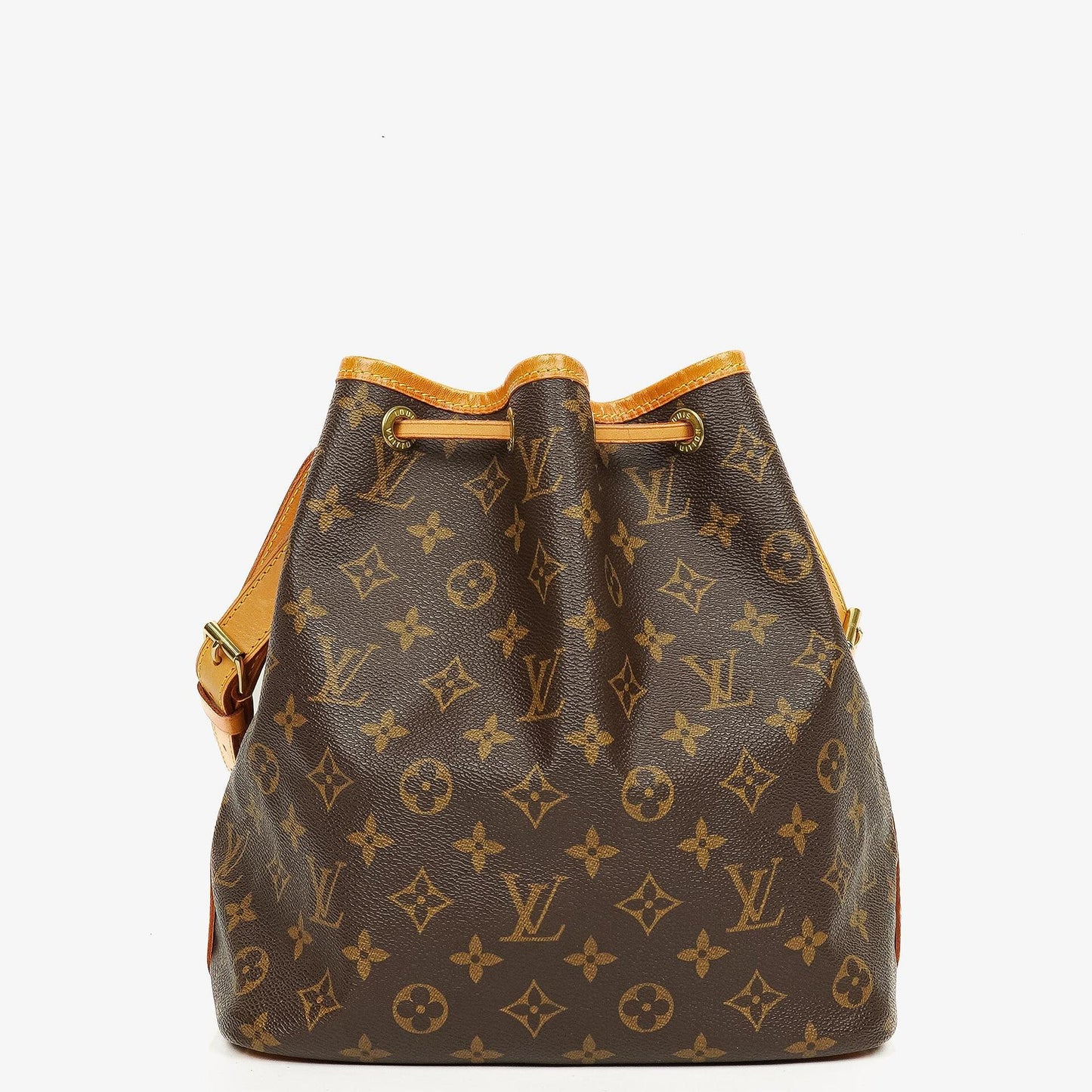 Louis Vuitton Petit Noe Monogram Canvas Shoulder Bag