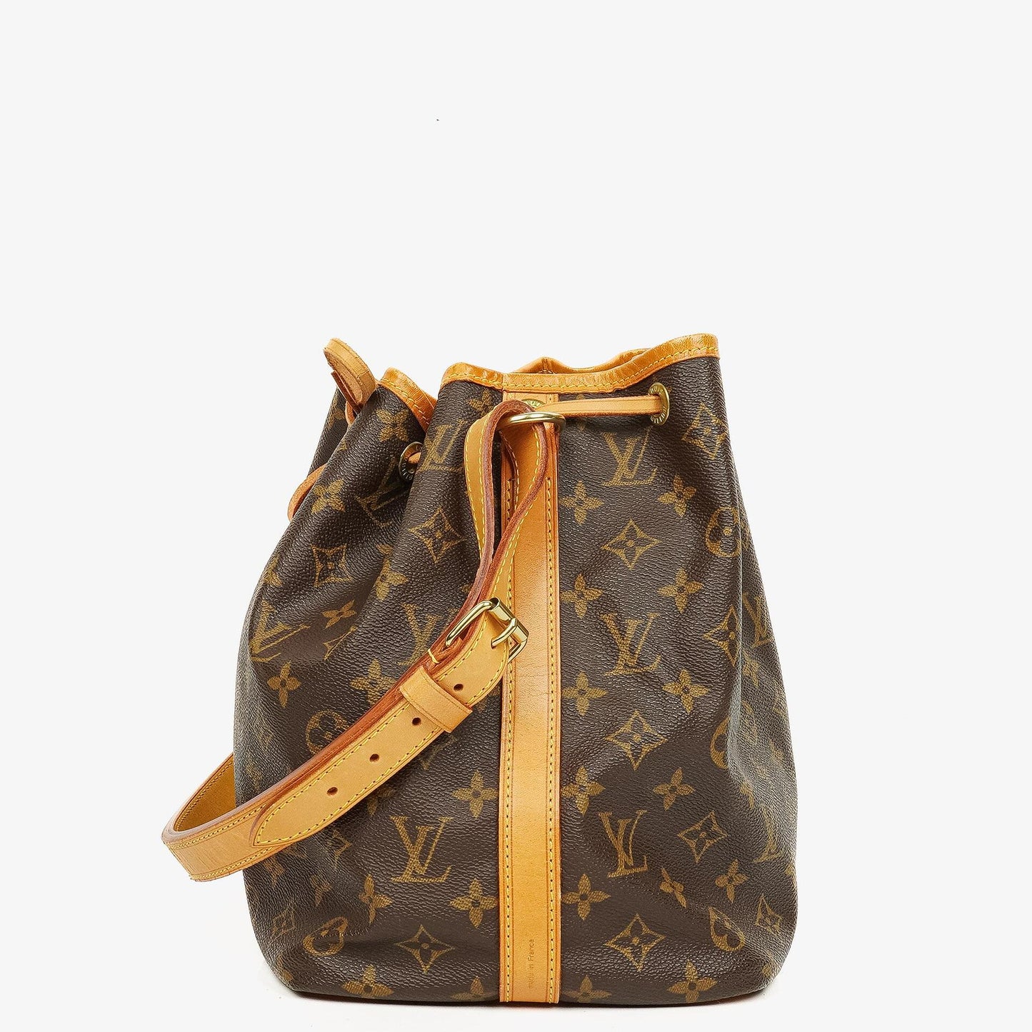 Louis Vuitton Petit Noe Monogram Canvas Shoulder Bag