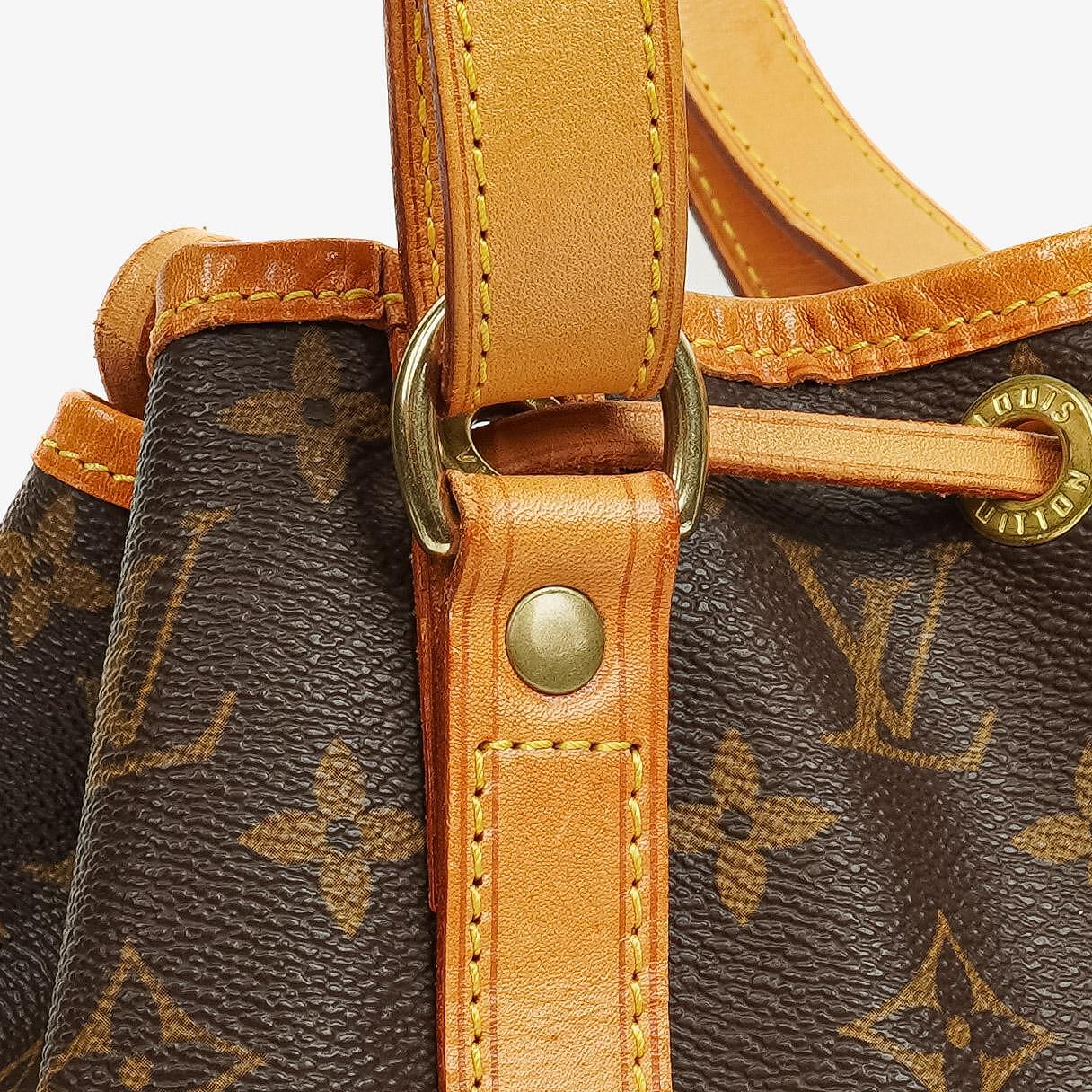 Louis Vuitton Petit Noe Monogram Canvas Shoulder Bag