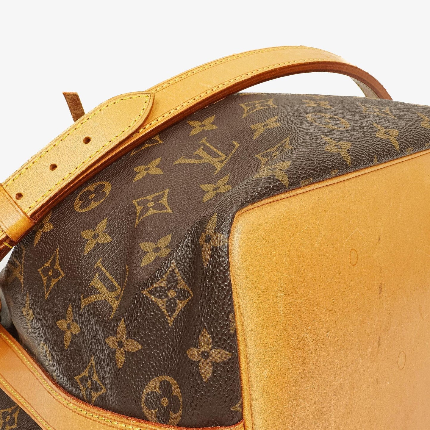 Louis Vuitton Petit Noe Monogram Canvas Shoulder Bag