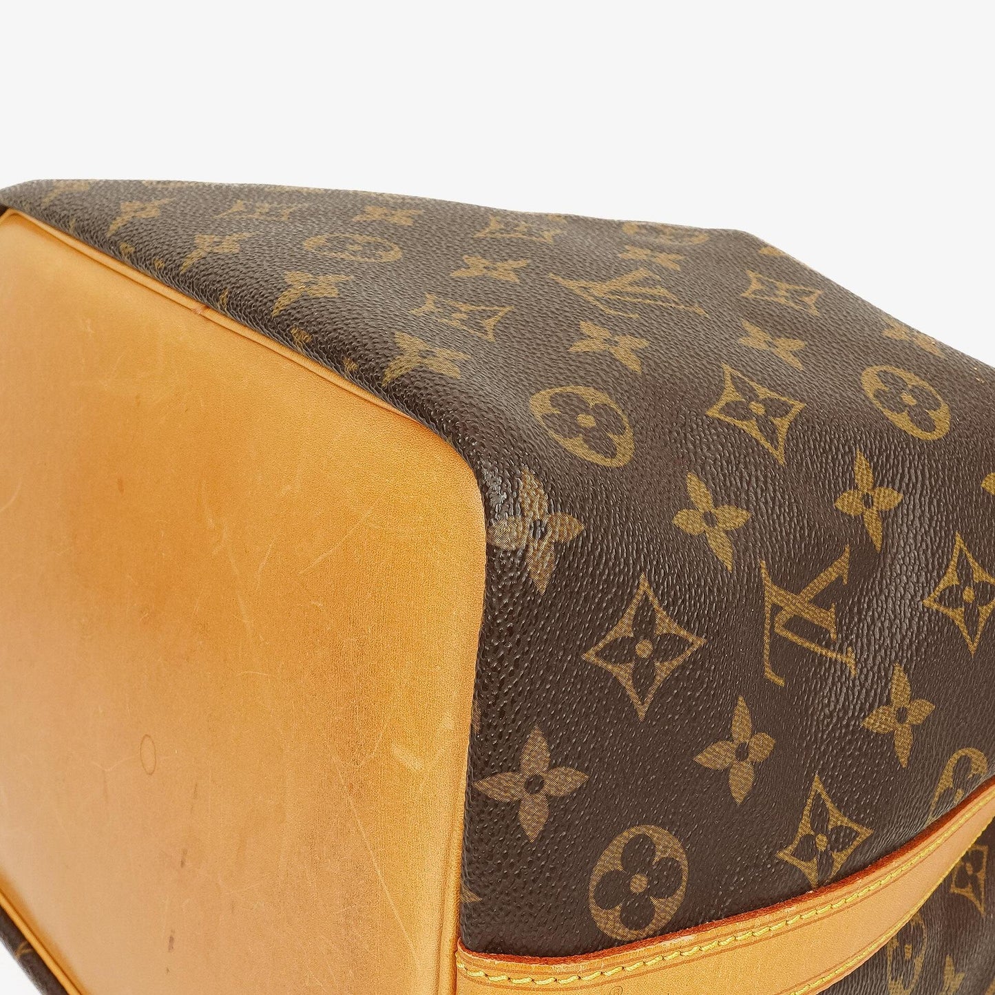 Louis Vuitton Petit Noe Monogram Canvas Shoulder Bag