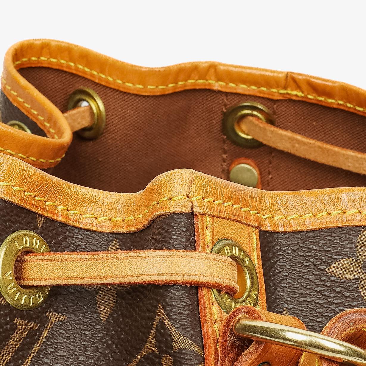 Louis Vuitton Petit Noe Monogram Canvas Shoulder Bag