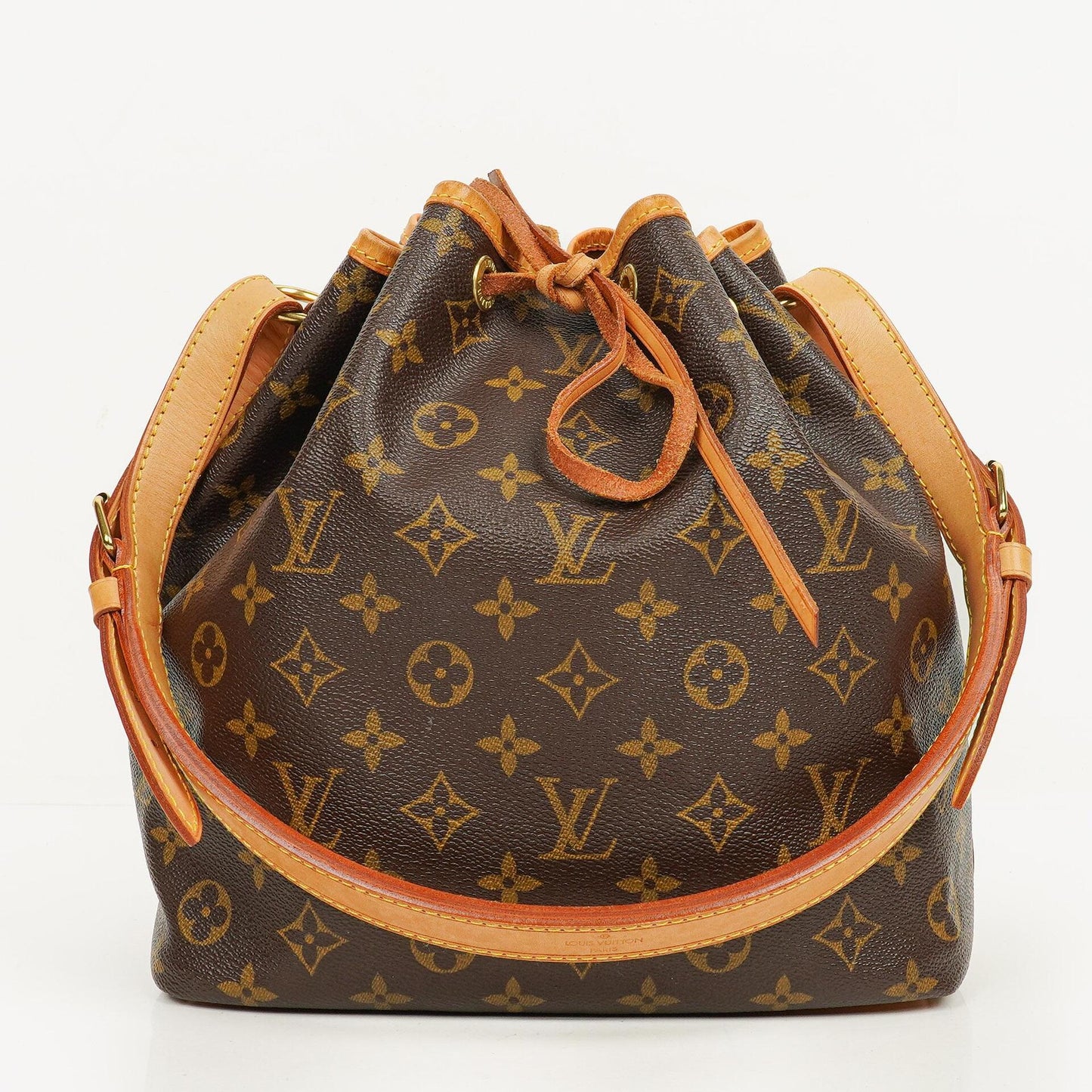 Louis Vuitton Petit Noe Monogram Canvas Shoulder Bag