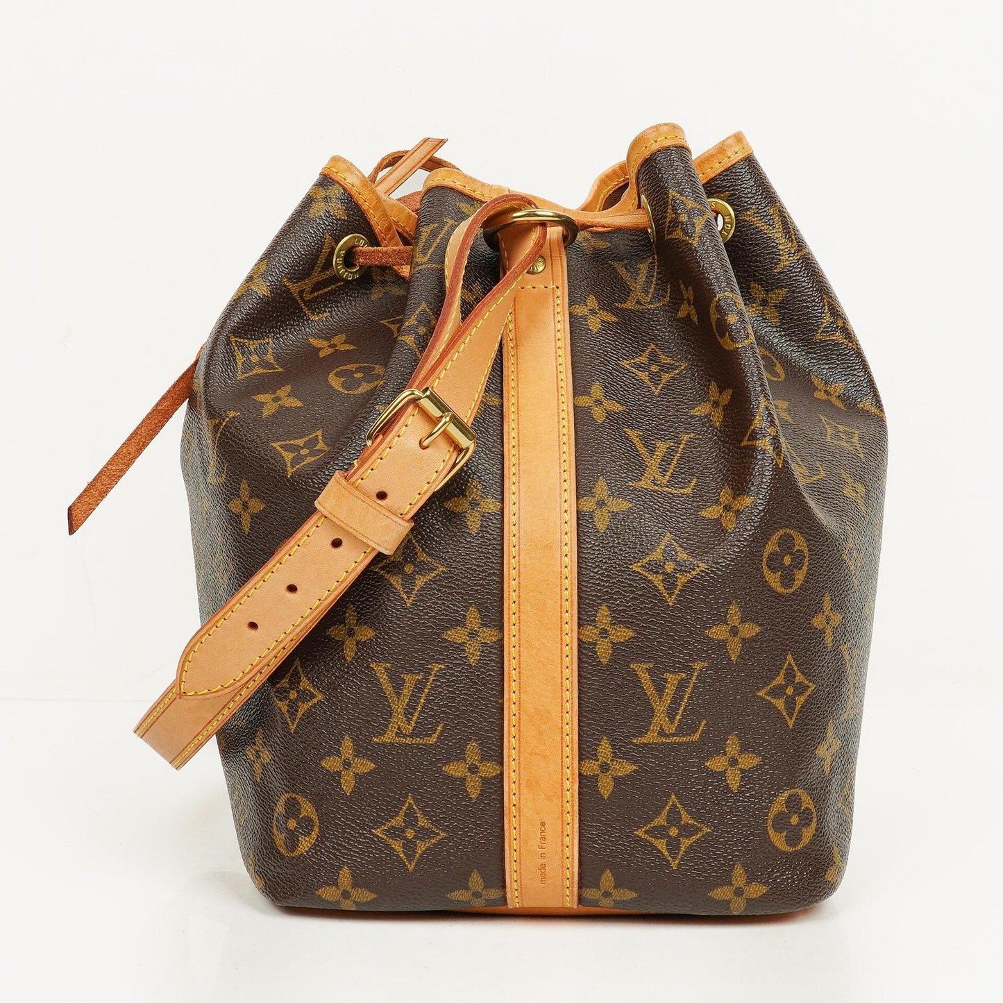 Louis Vuitton Petit Noe Monogram Canvas Shoulder Bag