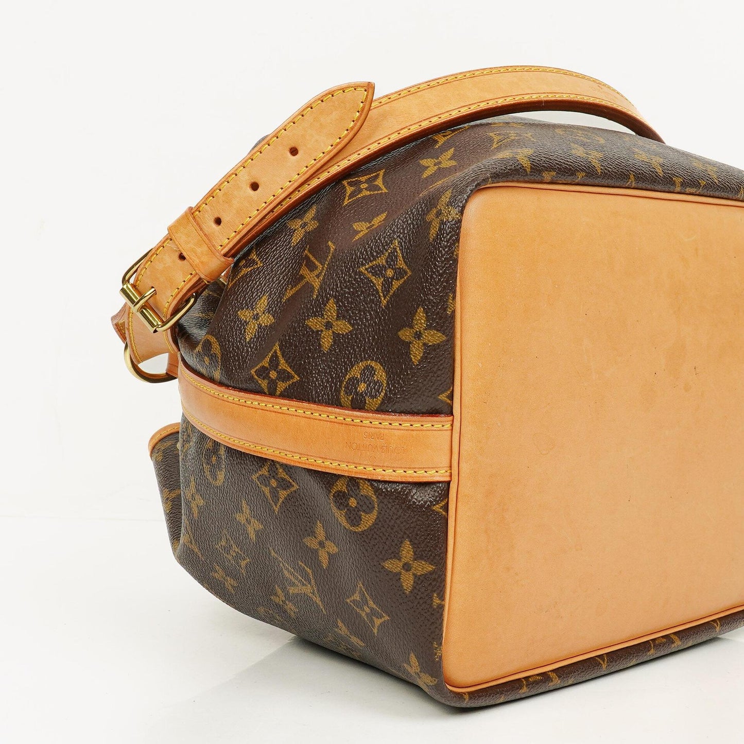 Louis Vuitton Petit Noe Monogram Canvas Shoulder Bag