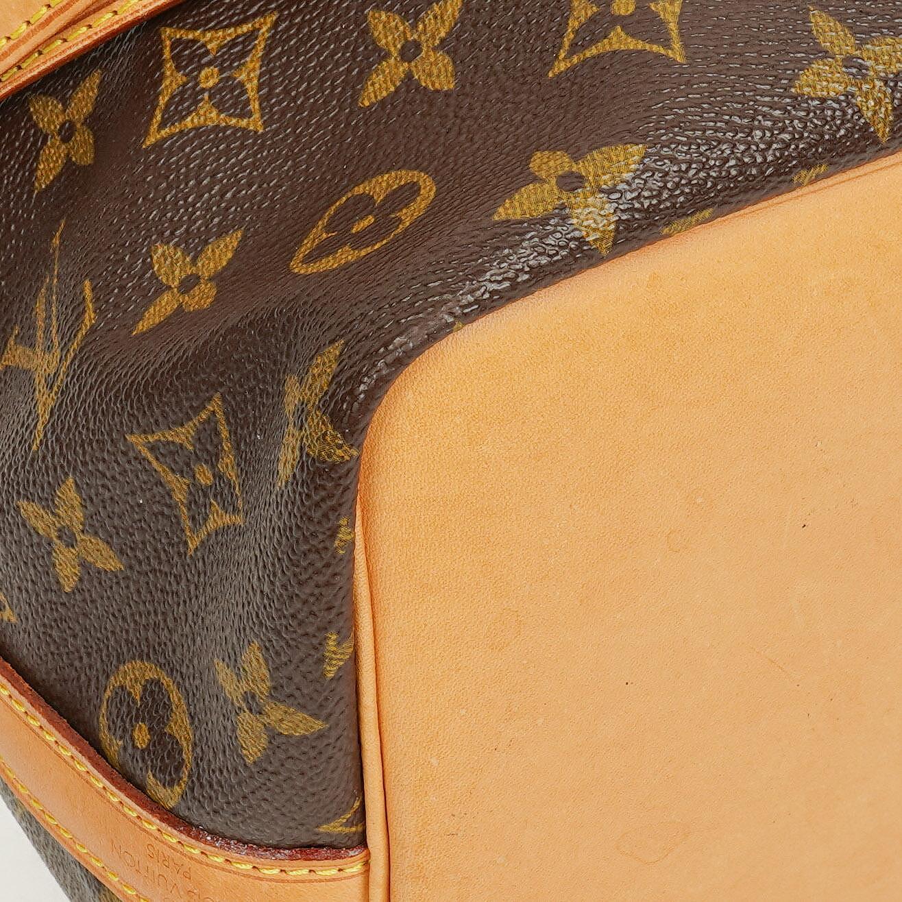 Louis Vuitton Petit Noe Monogram Canvas Shoulder Bag