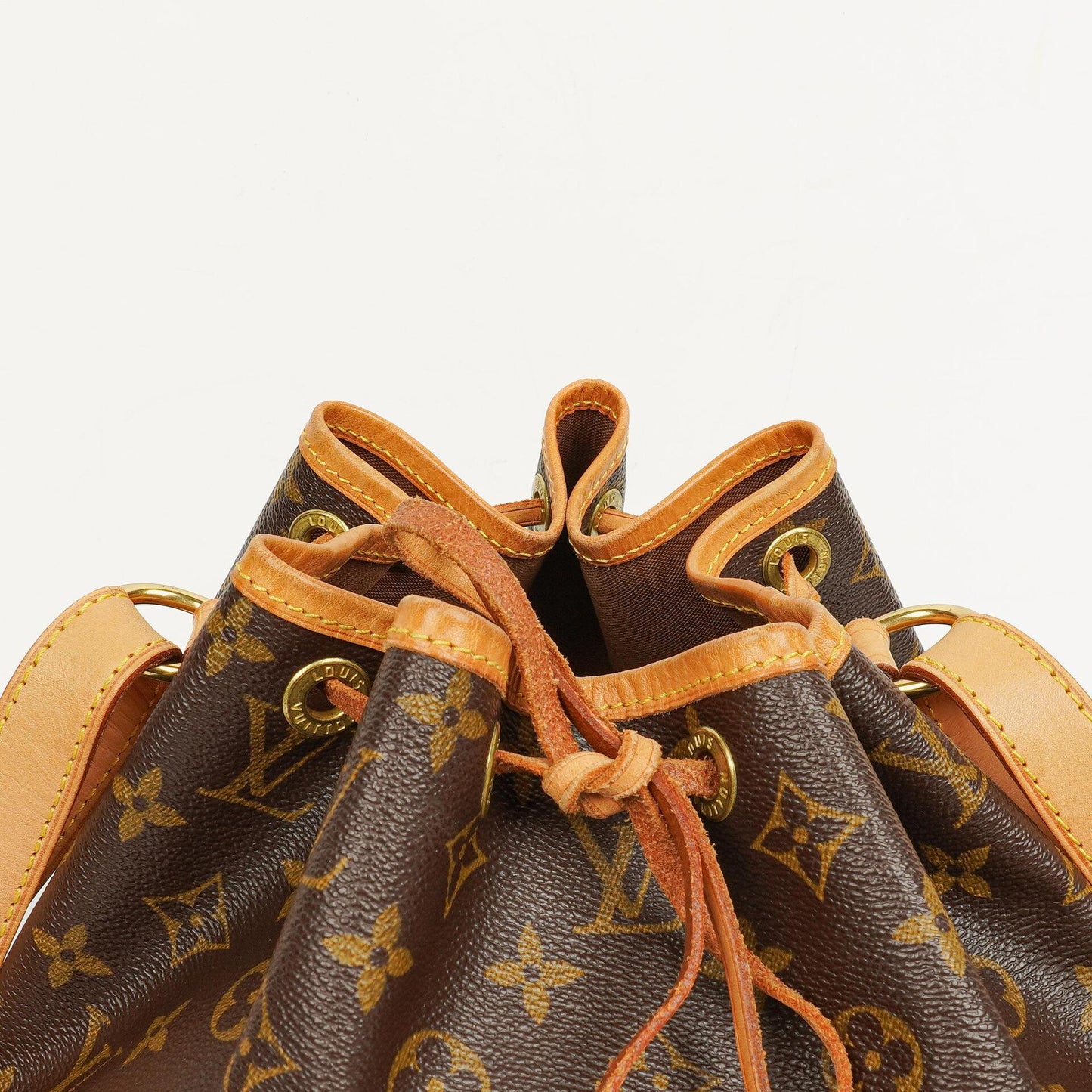 Louis Vuitton Petit Noe Monogram Canvas Shoulder Bag
