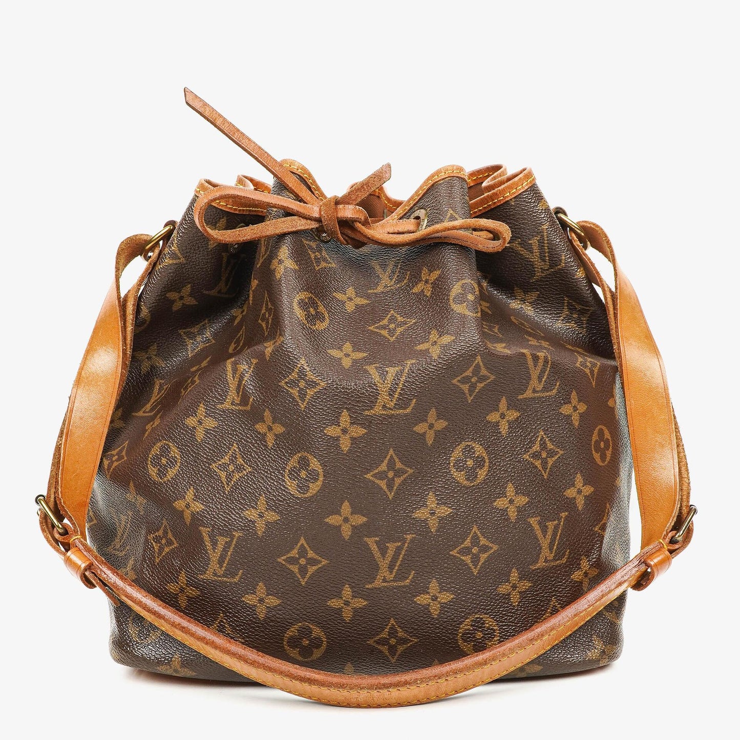 Louis Vuitton Petit Noe Monogram Canvas Shoulder Bag