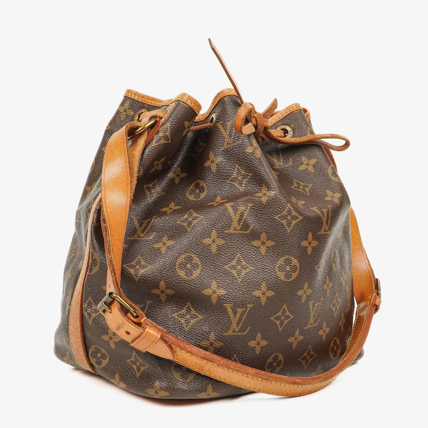 Louis Vuitton Petit Noe Monogram Canvas Shoulder Bag