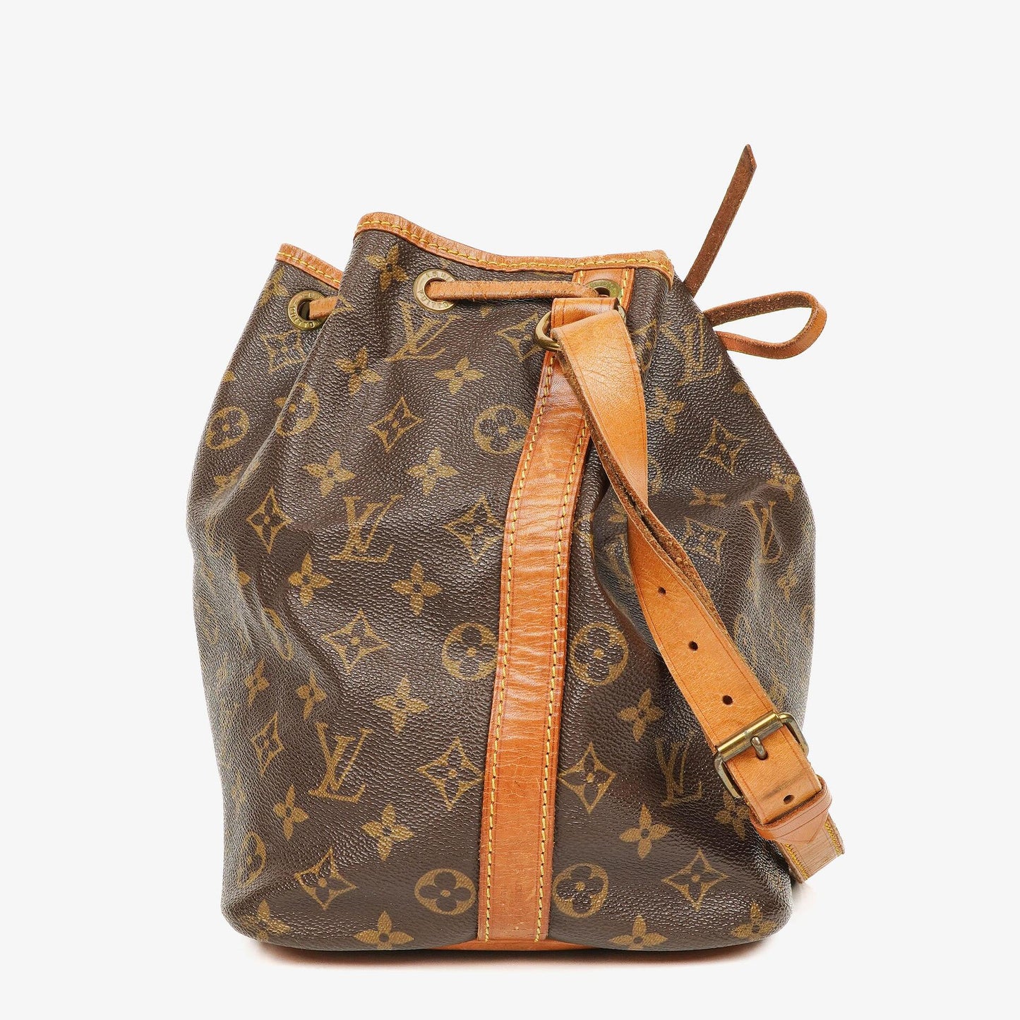 Louis Vuitton Petit Noe Monogram Canvas Shoulder Bag