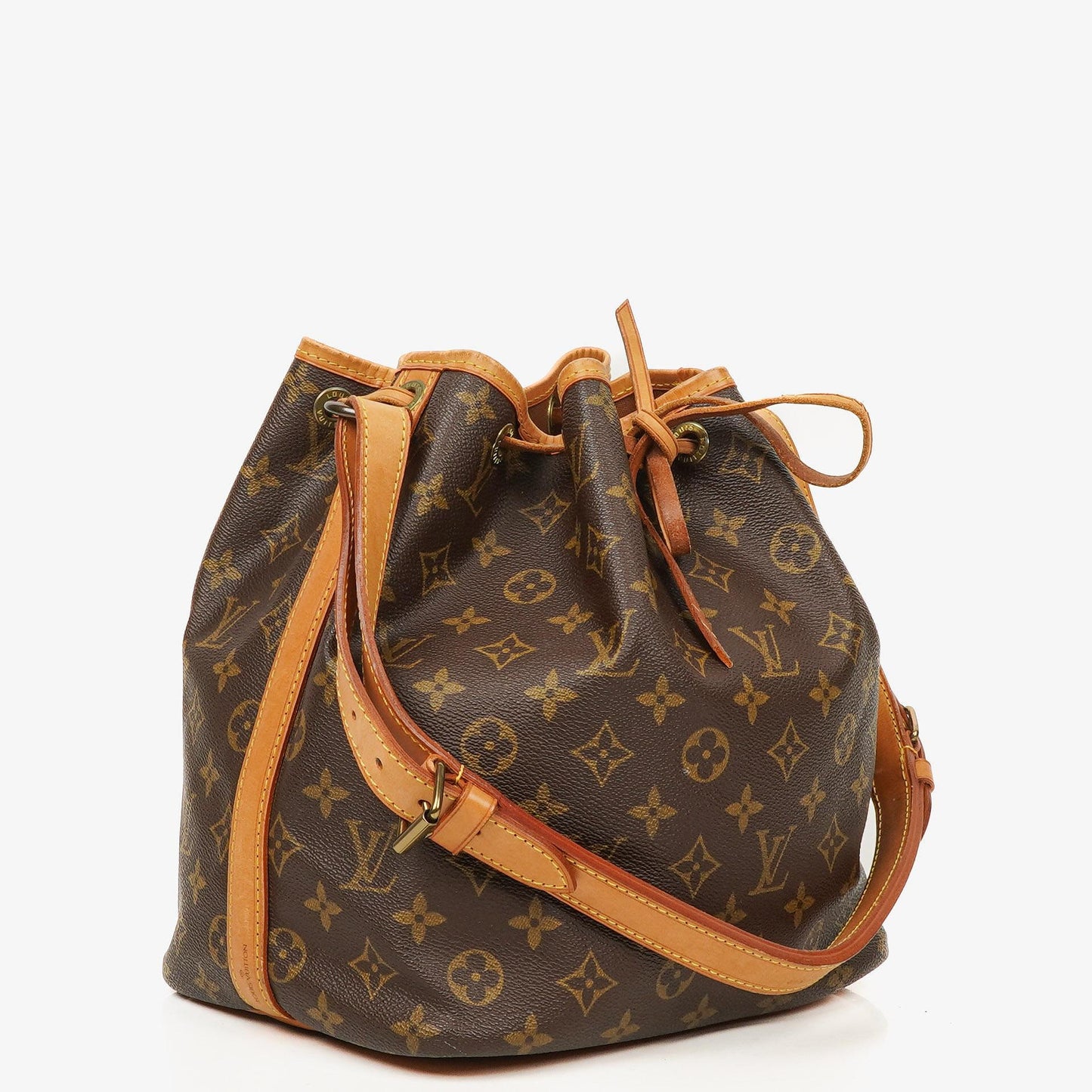 Louis Vuitton Petit Noe Monogram Canvas Shoulder Bag