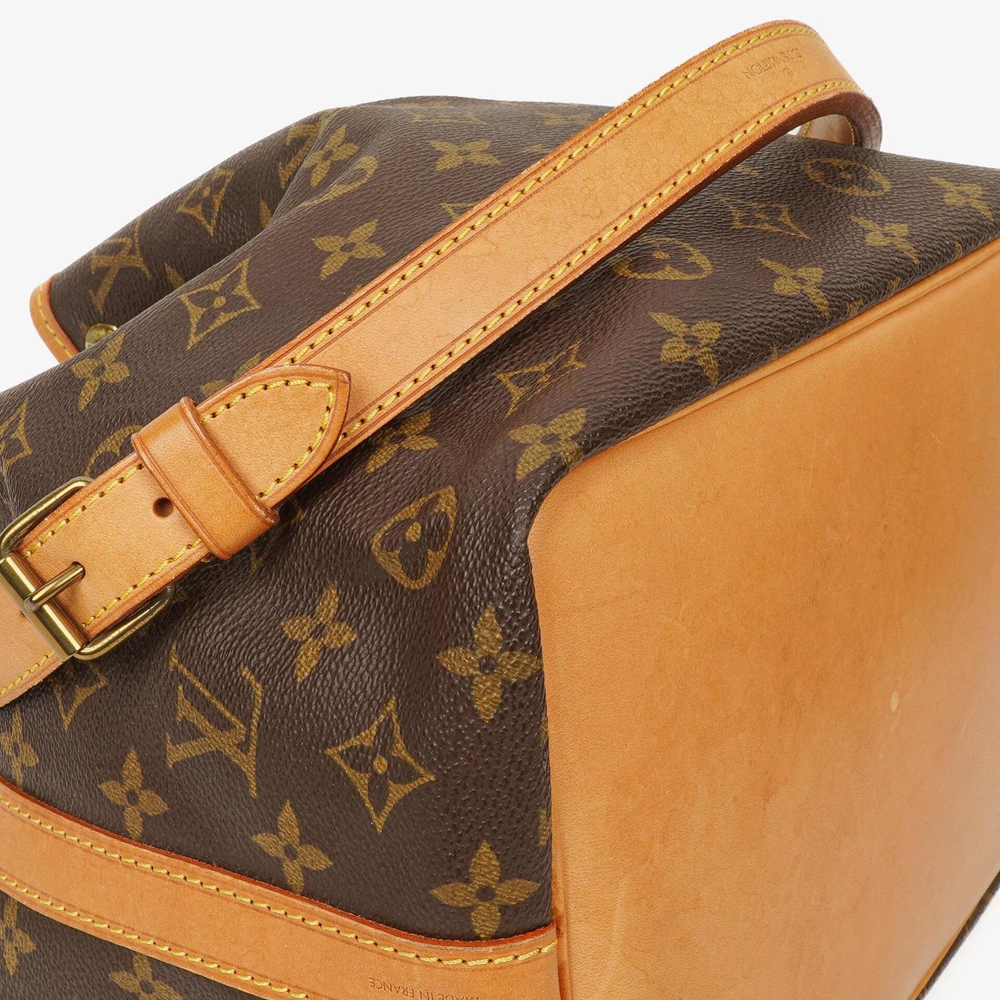 Louis Vuitton Petit Noe Monogram Canvas Shoulder Bag