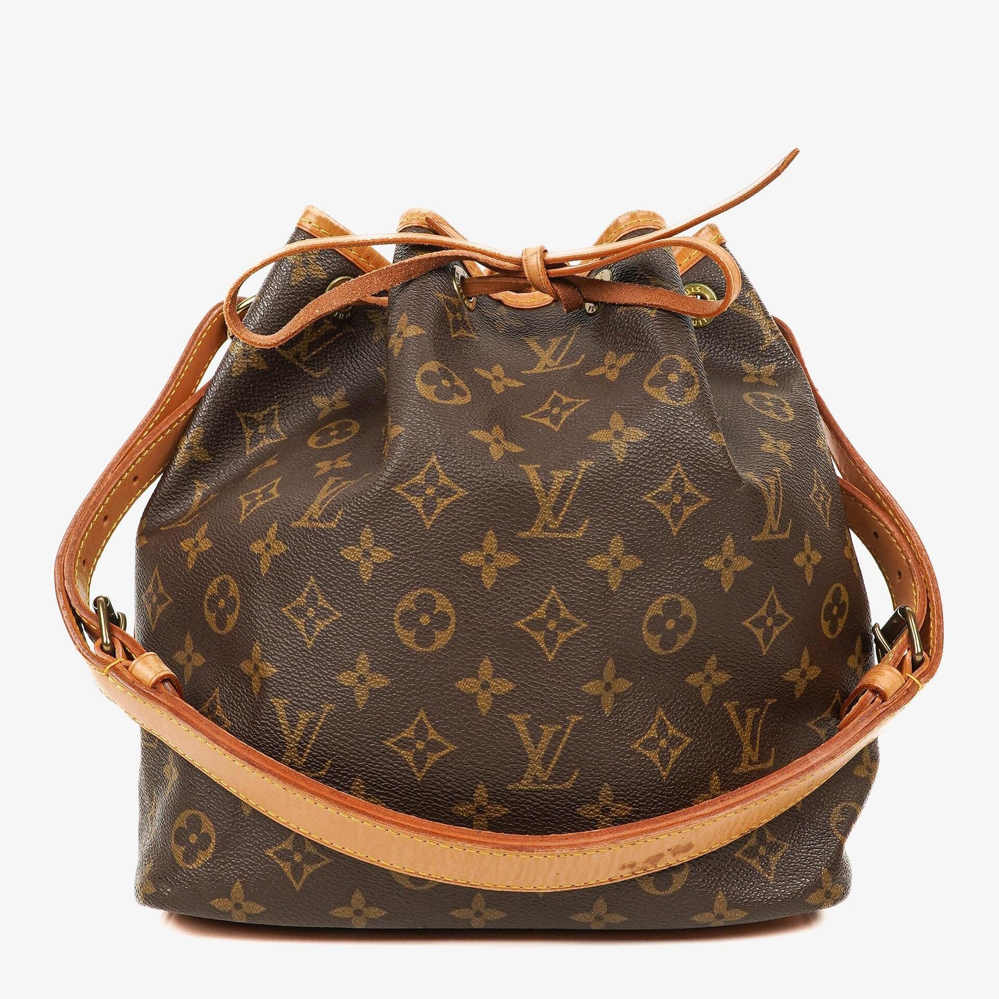 Louis Vuitton Petit Noe Monogram Canvas Shoulder Bag