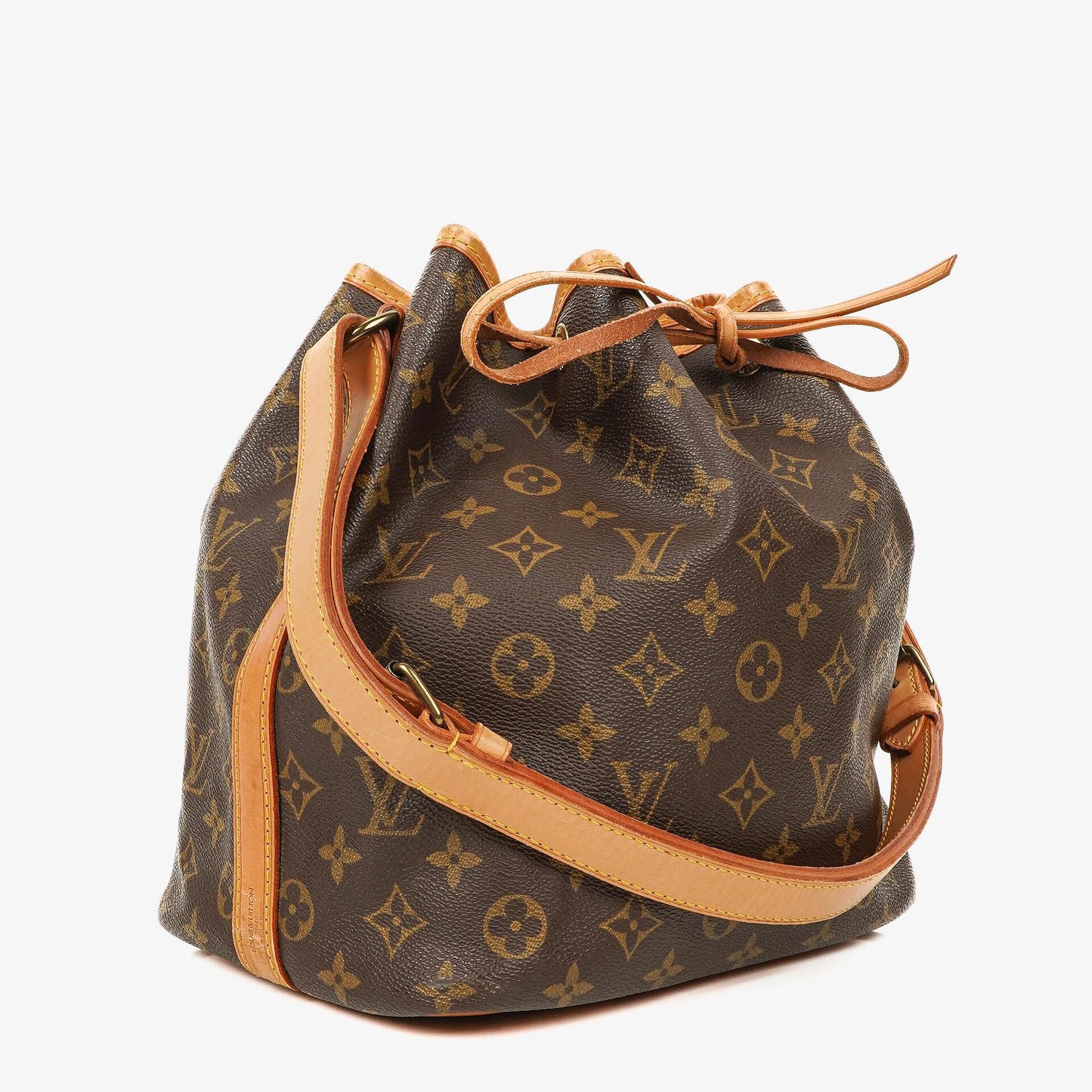 Louis Vuitton Petit Noe Monogram Canvas Shoulder Bag