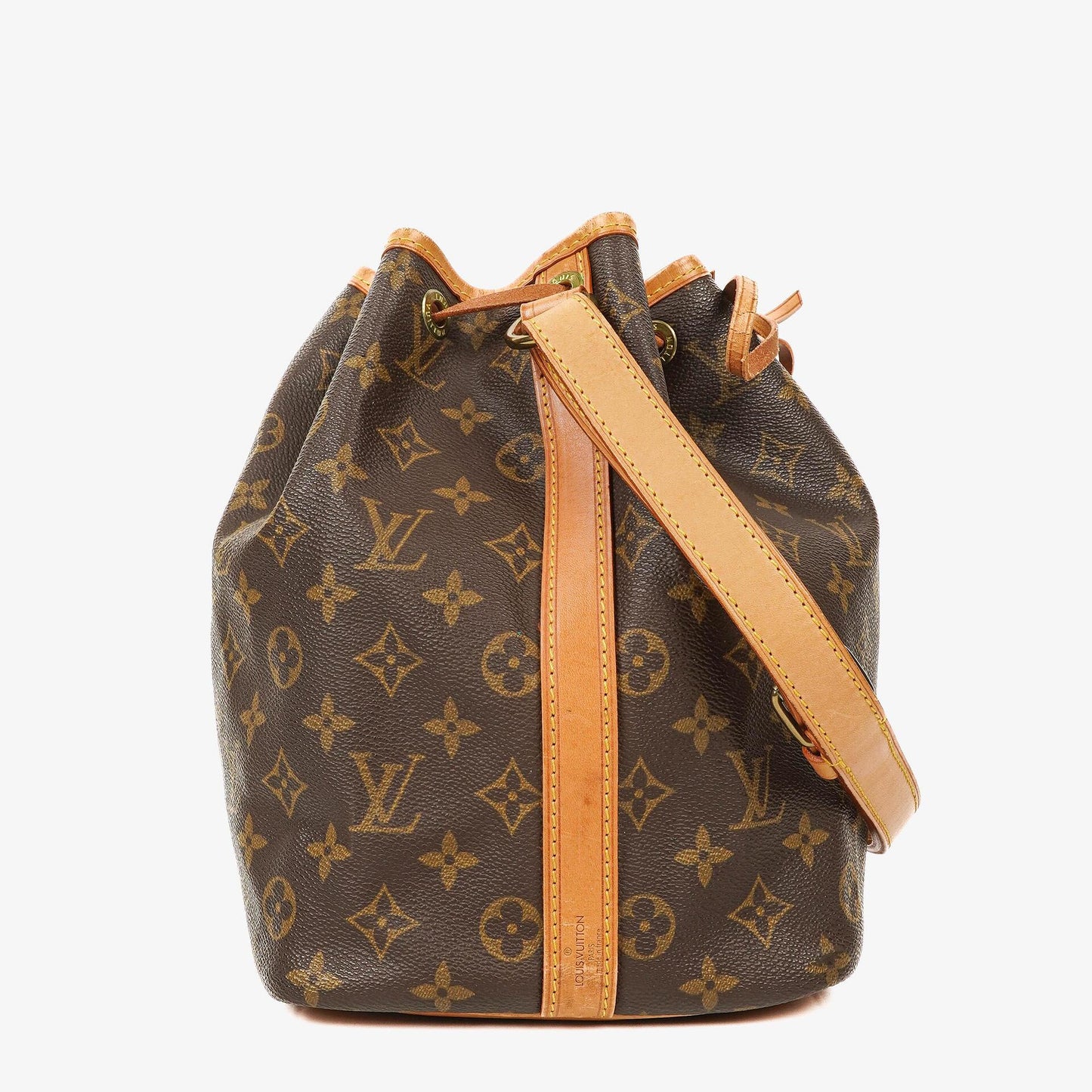 Louis Vuitton Petit Noe Monogram Canvas Shoulder Bag