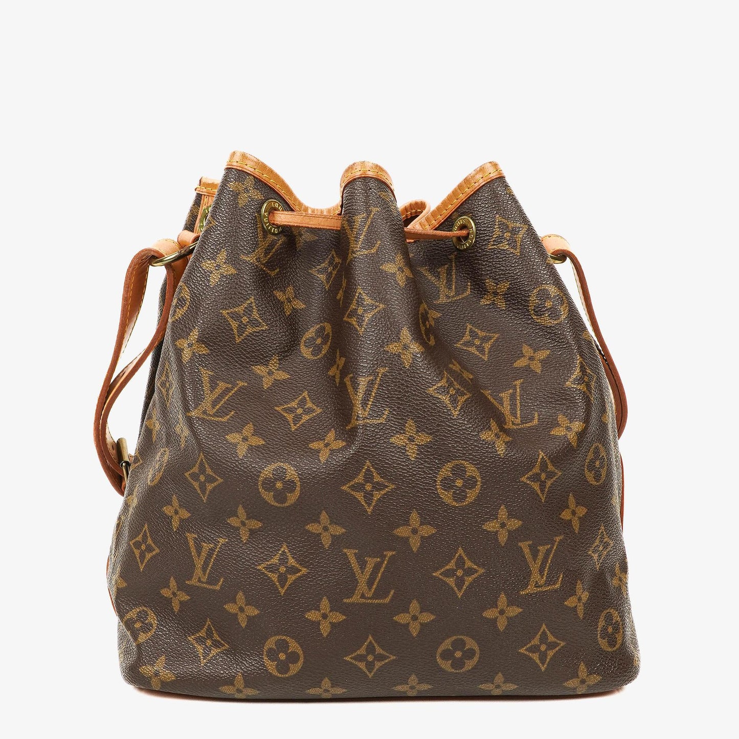Louis Vuitton Petit Noe Monogram Canvas Shoulder Bag