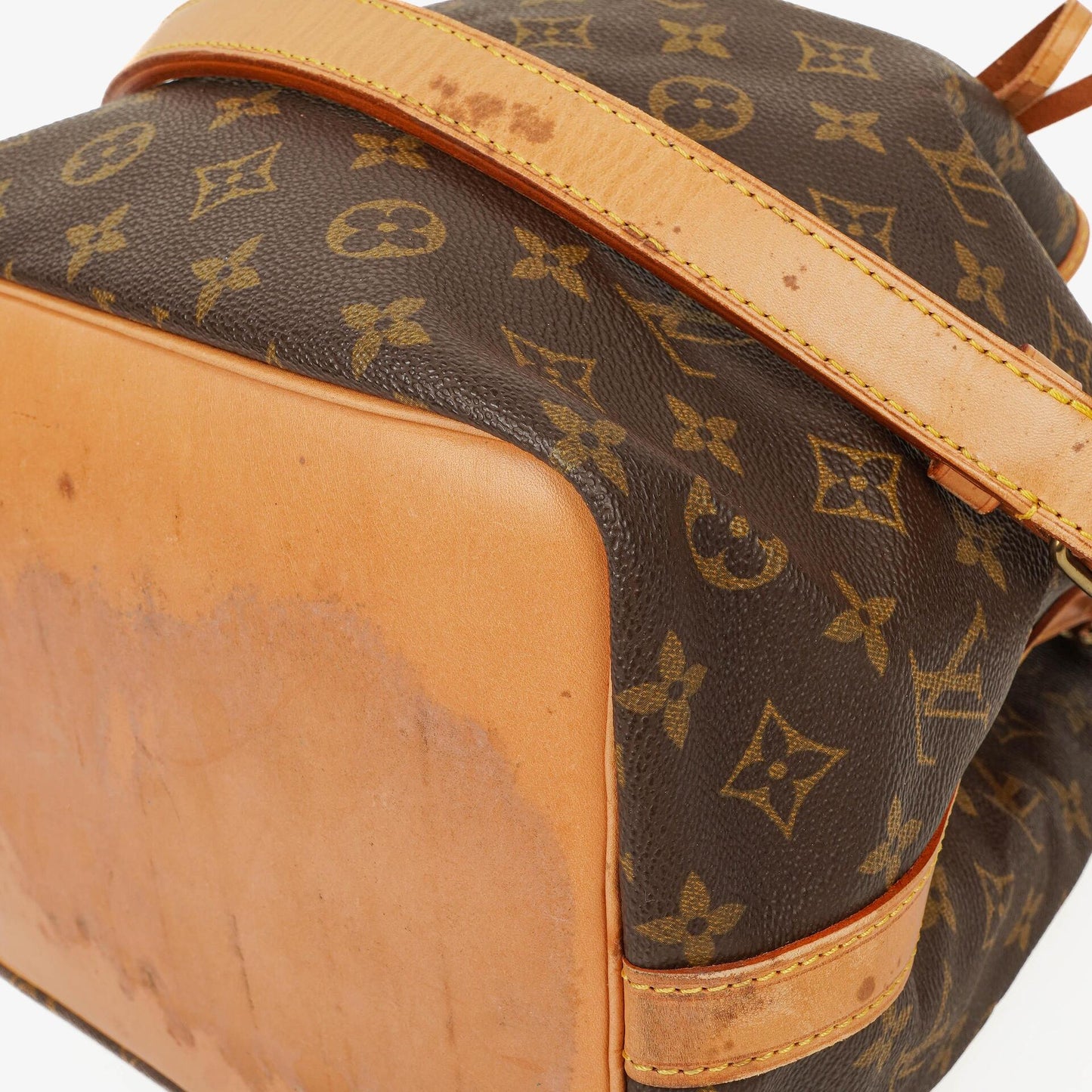 Louis Vuitton Petit Noe Monogram Canvas Shoulder Bag