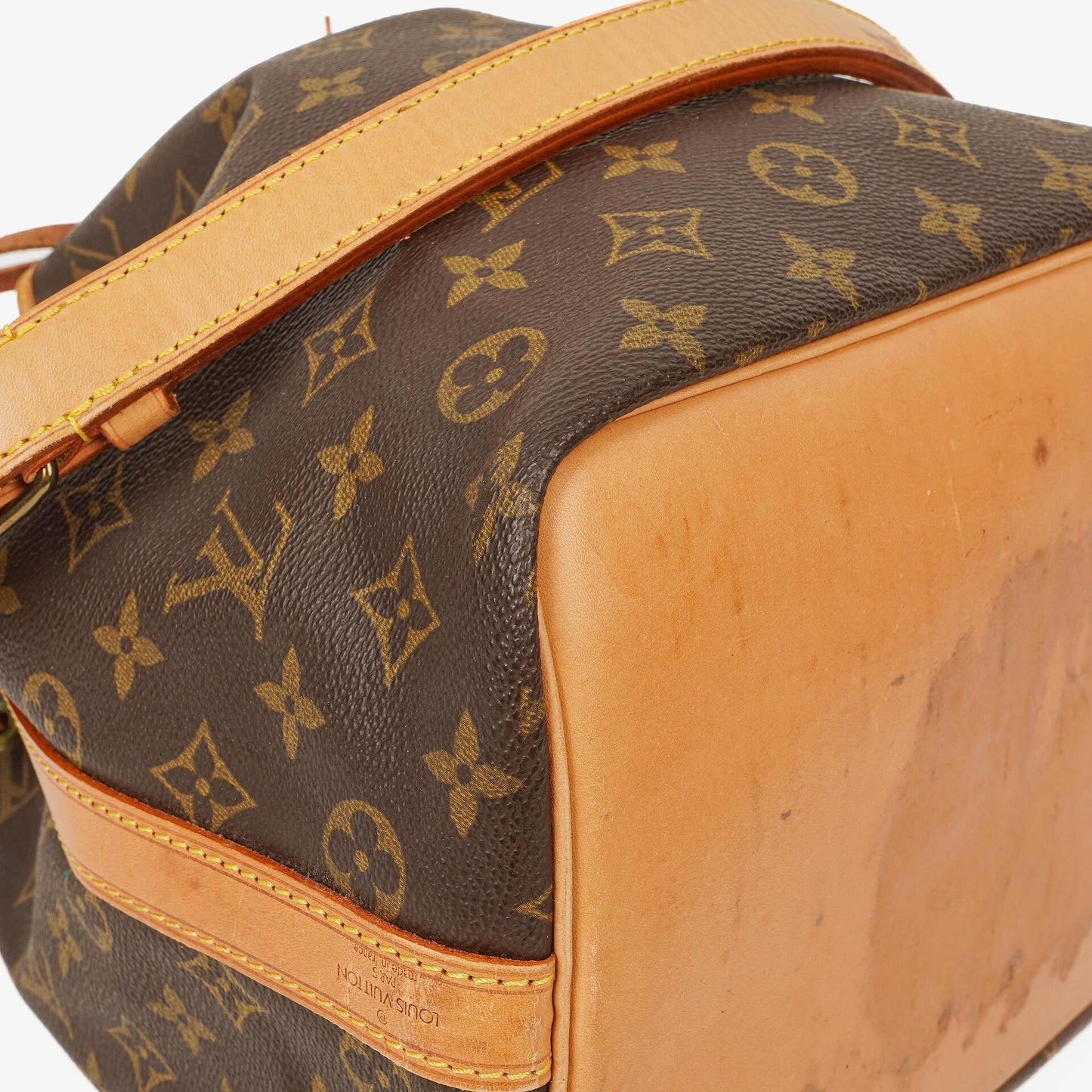Louis Vuitton Petit Noe Monogram Canvas Shoulder Bag