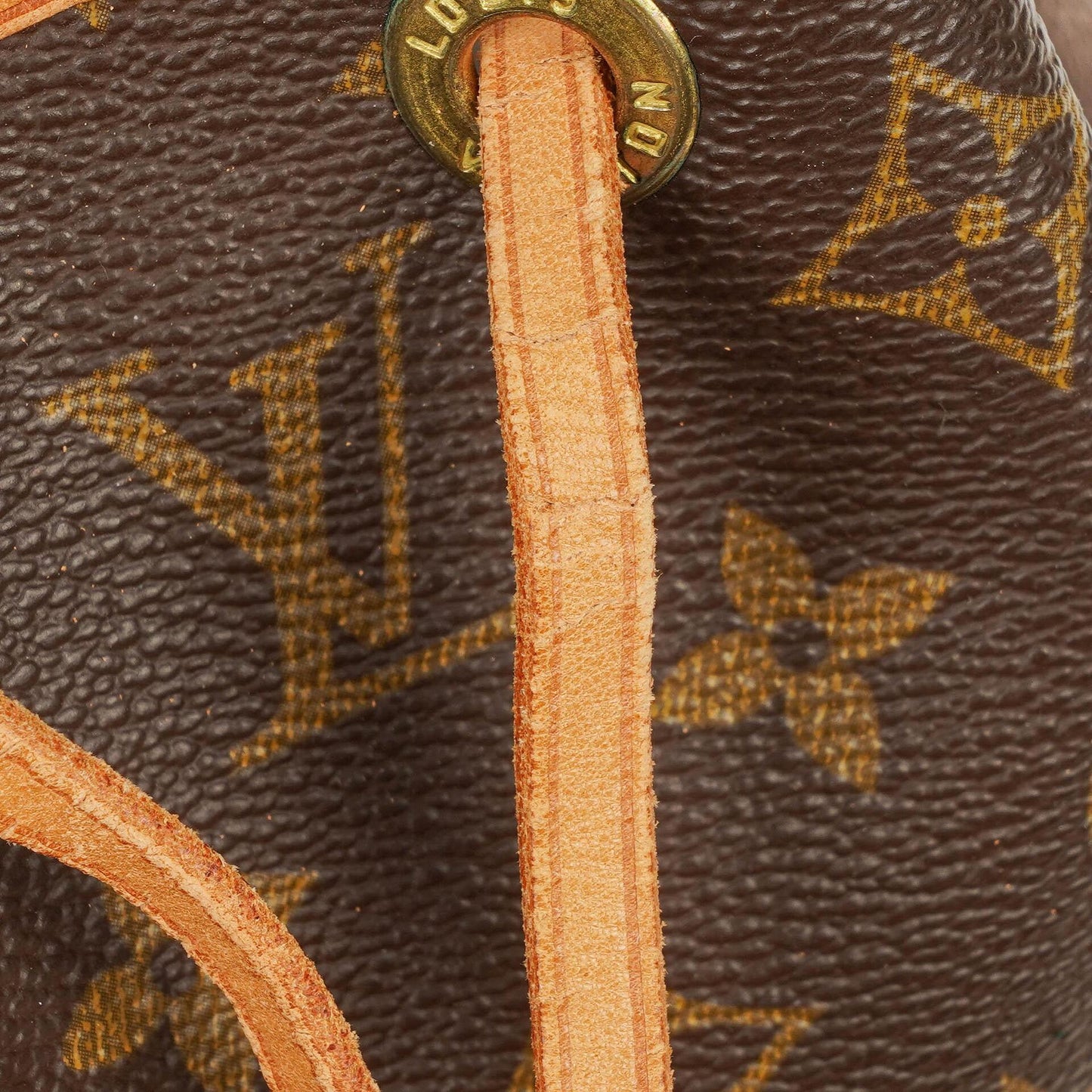 Louis Vuitton Petit Noe Monogram Canvas Shoulder Bag