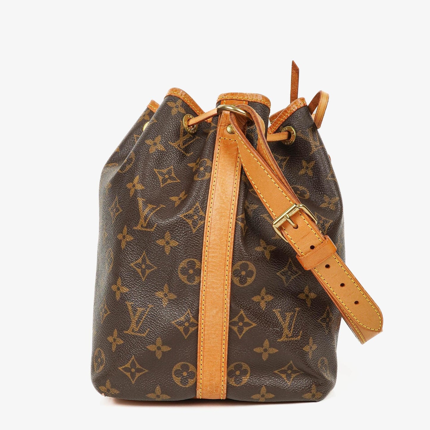 Louis Vuitton Petit Noe Monogram Canvas Shoulder Bag