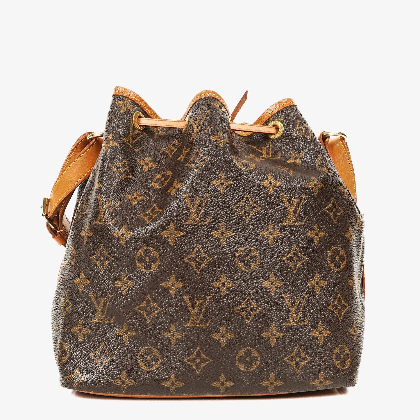 Louis Vuitton Petit Noe Monogram Canvas Shoulder Bag
