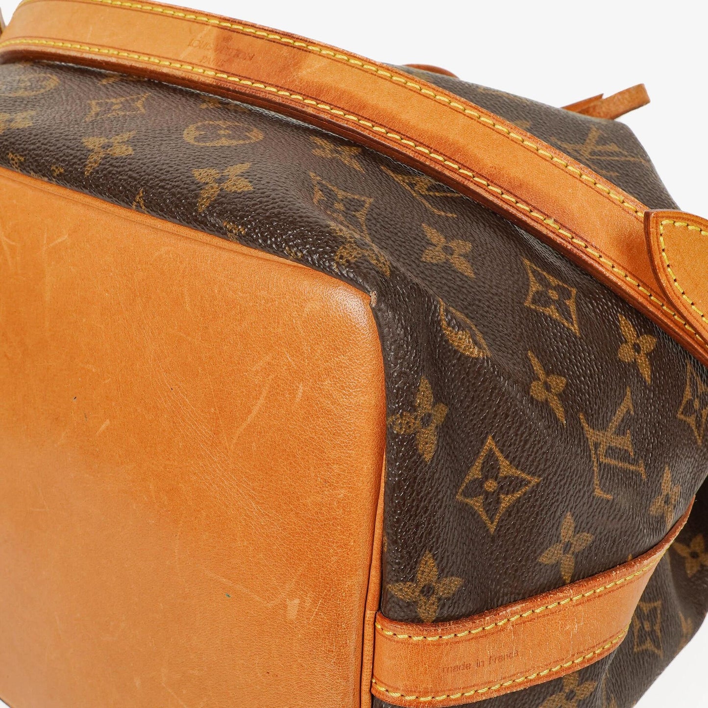 Louis Vuitton Petit Noe Monogram Canvas Shoulder Bag