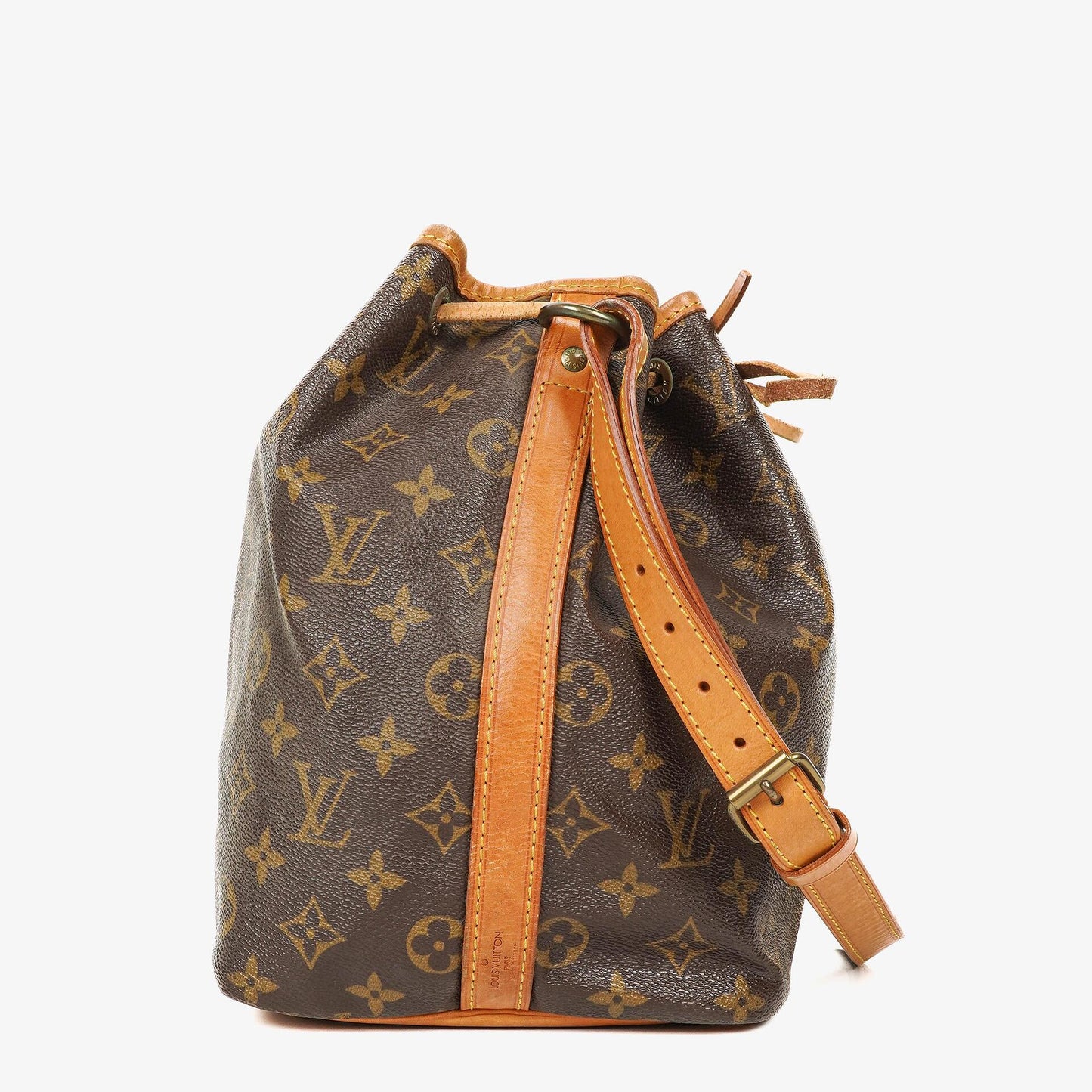 Louis Vuitton Petit Noe Monogram Canvas Shoulder Bag