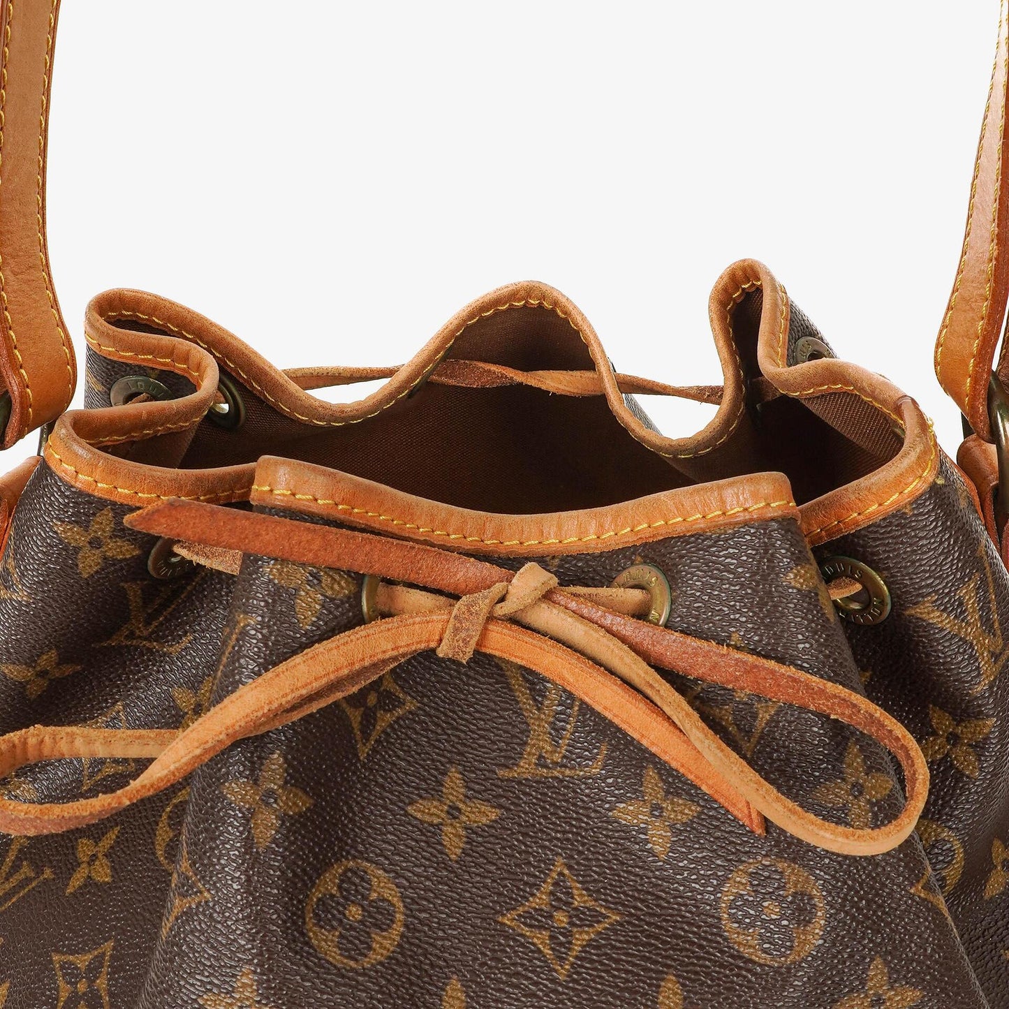 Louis Vuitton Petit Noe Monogram Canvas Shoulder Bag